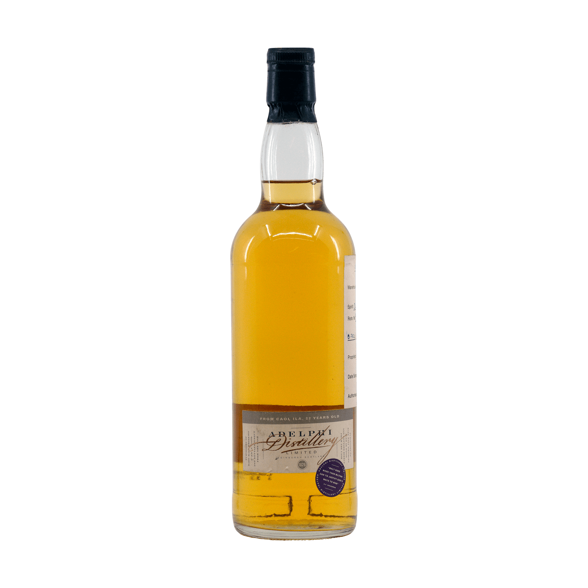 Caol Ila 1976 21 Year Old Adelphi 59.90%