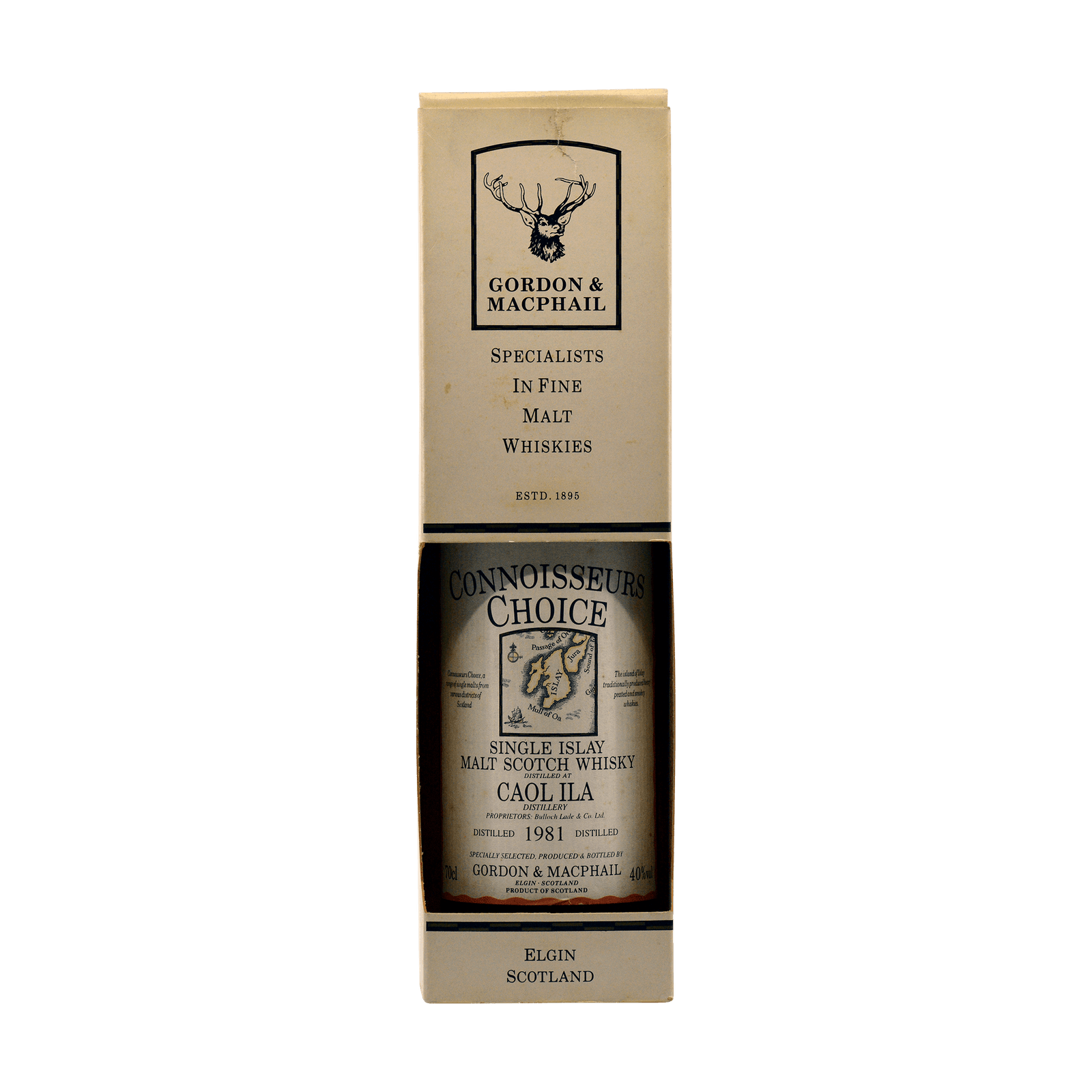 Caol Ila 1981 15 Year Old 'Connoisseurs Choice' Gordon & MacPhail 40.00%