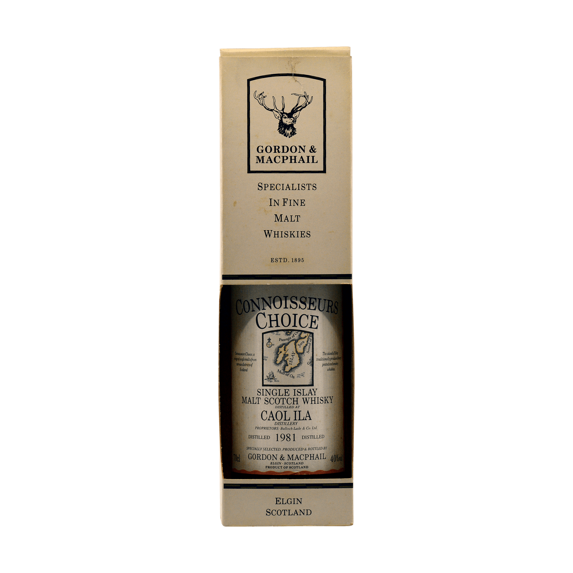 Caol Ila 1981 15 Year Old 'Connoisseurs Choice' Gordon & MacPhail 40.00%
