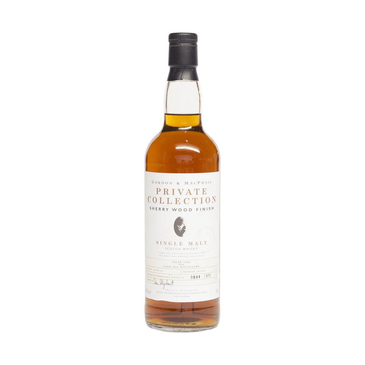 Caol Ila 1988 13 Year Old &#39;Private Collection&#39; Gordon &amp; MacPhail 40.00%