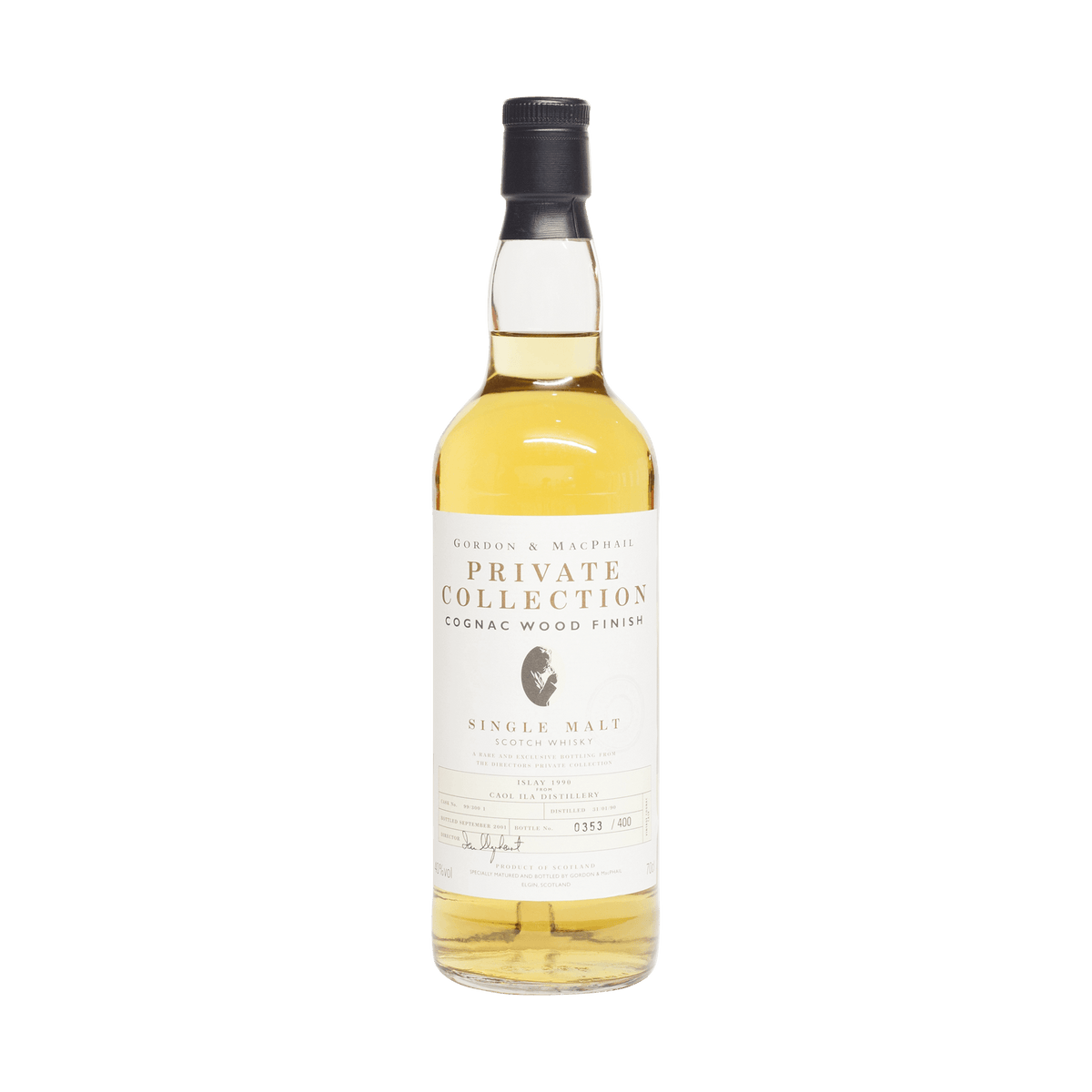 Caol Ila 1990 11 Year Old &#39;Private Collection&#39; Gordon &amp; MacPhail 40.00%