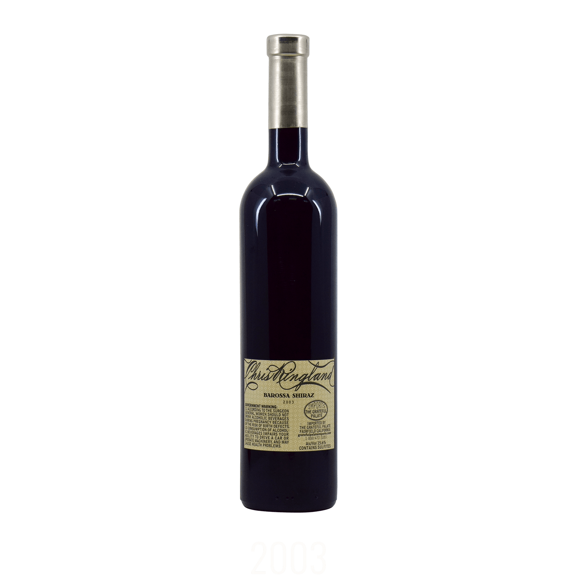 Chris Ringland (Three Rivers) Dry Grown Shiraz 2003 15.60% 75cl