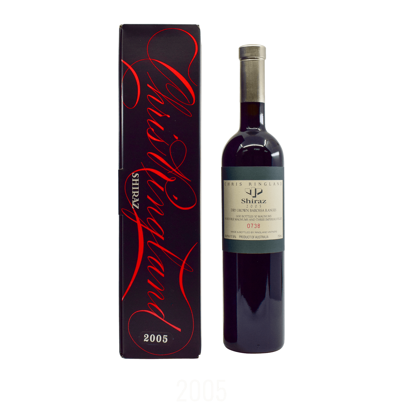 Chris Ringland (Three Rivers) Dry Grown Shiraz 2005 17.60% 75cl