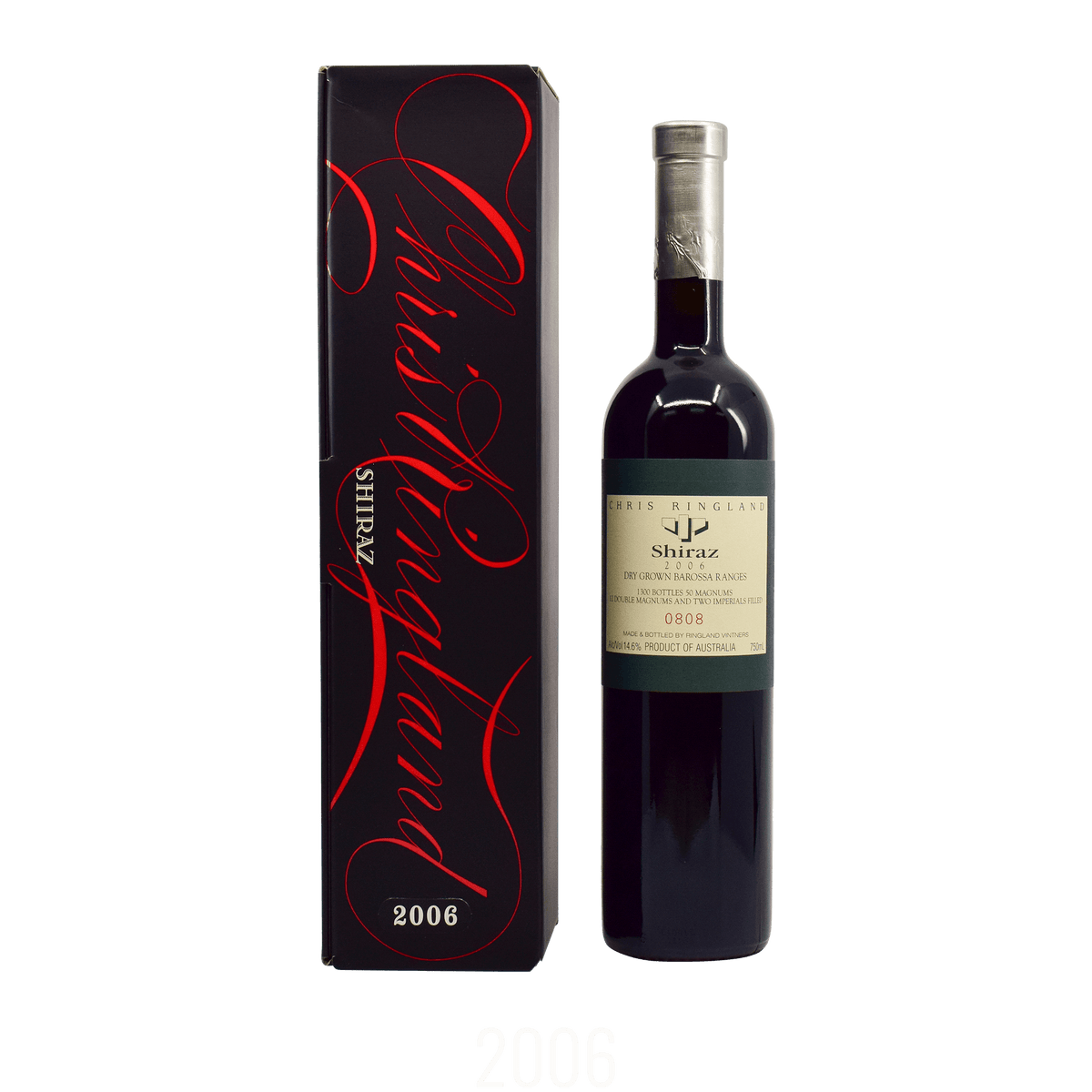 Chris Ringland (Three Rivers) Dry Grown Shiraz 2006 14.60% 75cl
