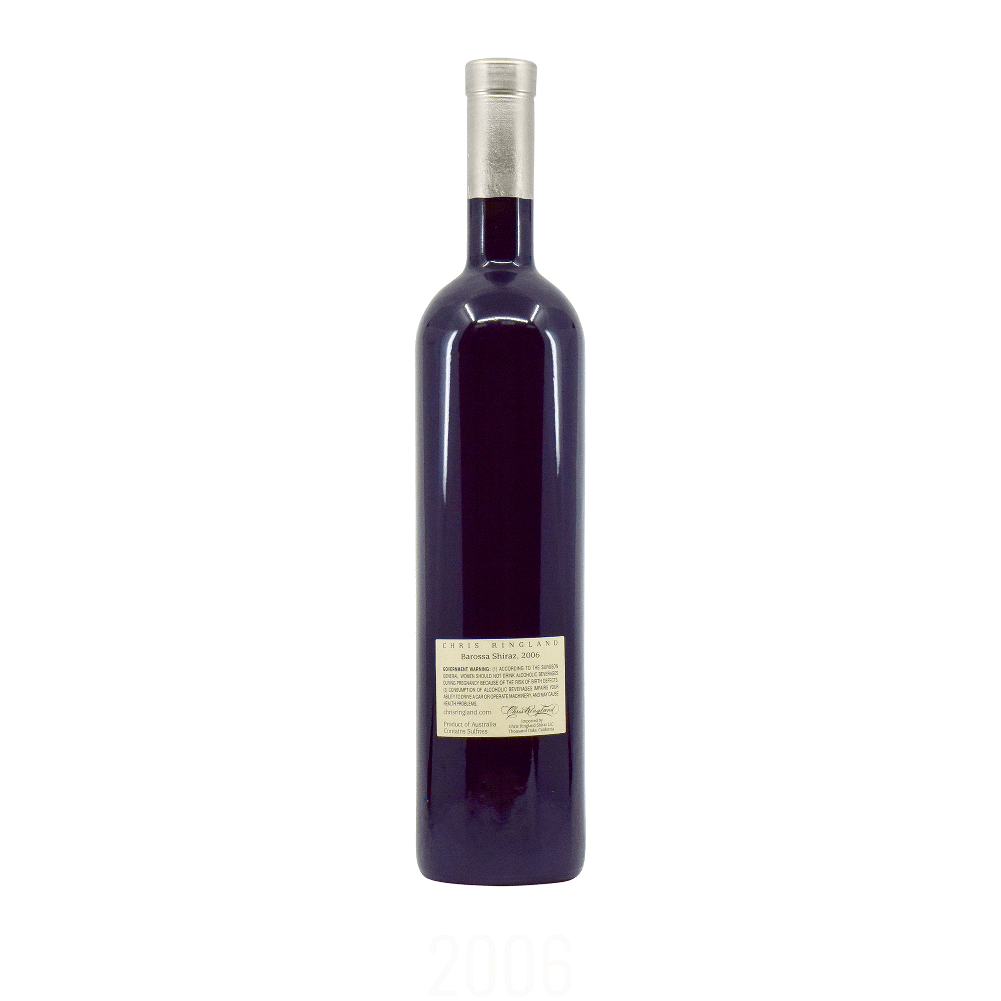 Chris Ringland (Three Rivers) Dry Grown Shiraz 2006 14.60% 150cl
