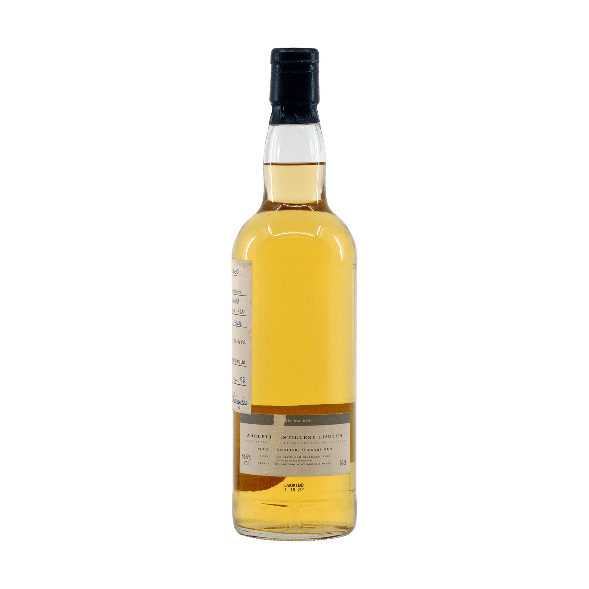 Clynelish 1989 9 Year Old Adelphi 61.60%