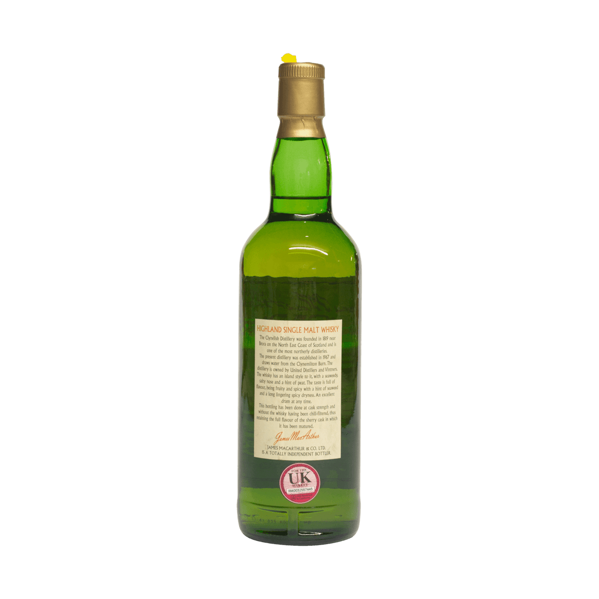 Clynelish 1989 23 Year Old James MacArthur 59.10%