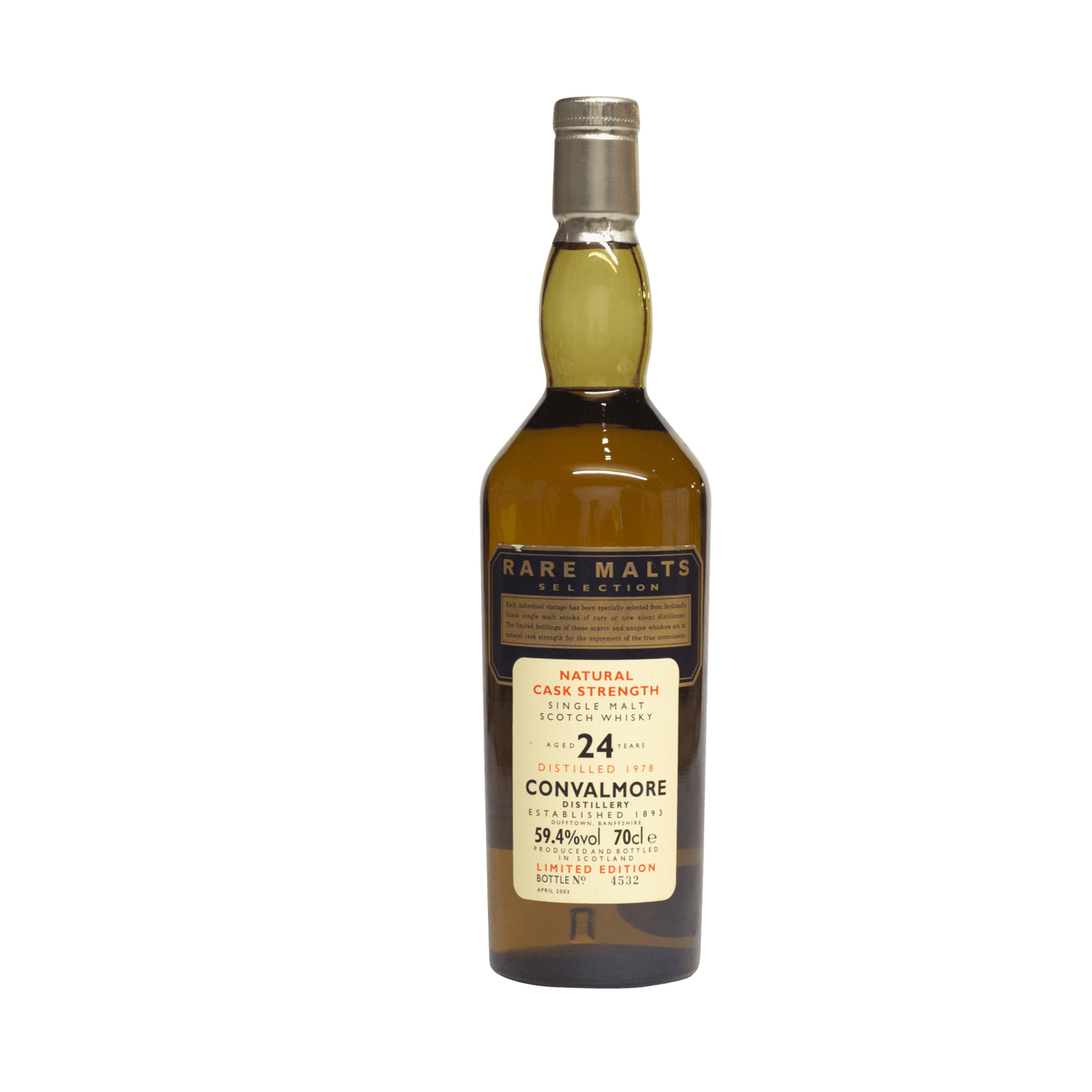 Convalmore 1978 24 Year Old Rare Malts Selection 59.40%