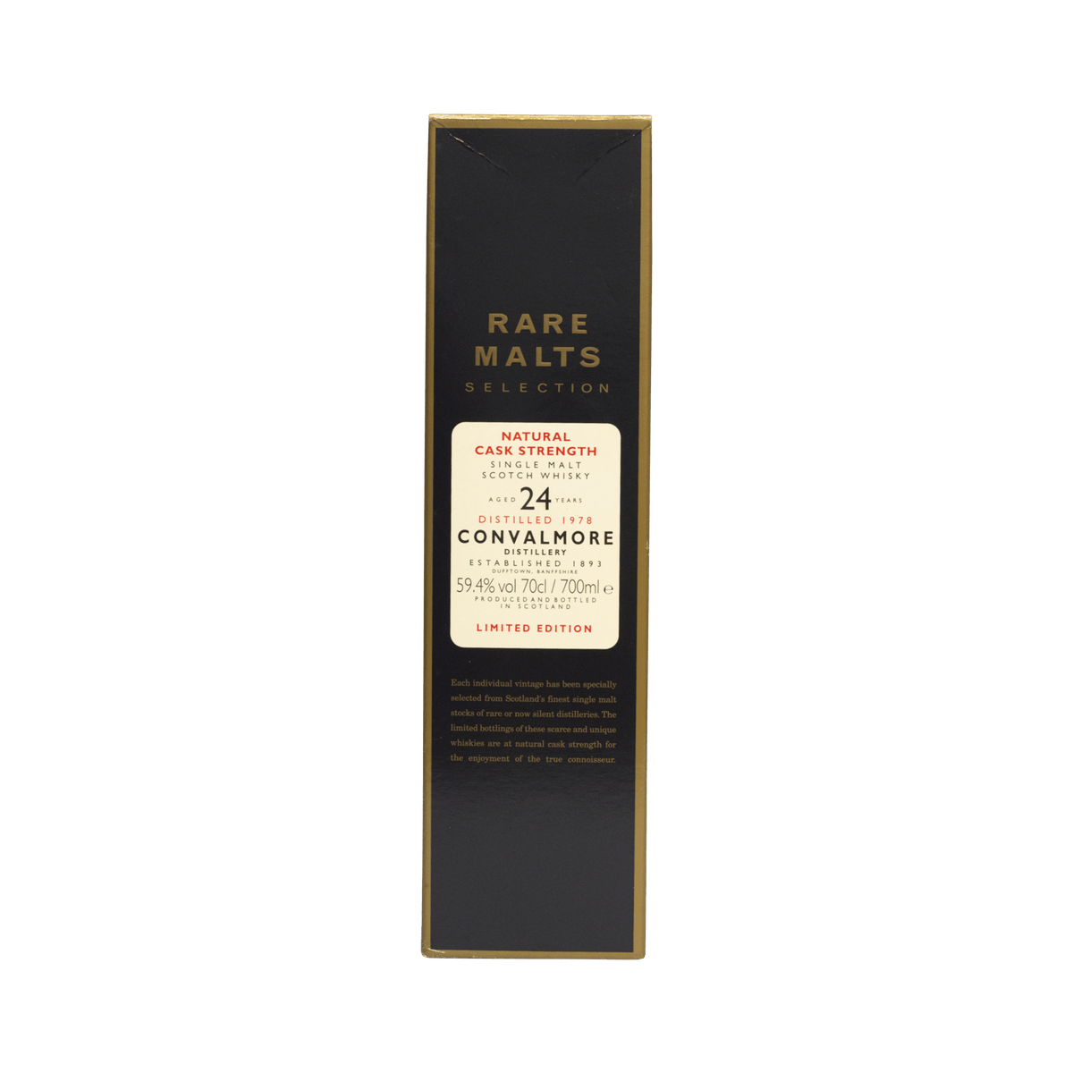 Convalmore 1978 24 Year Old Rare Malts Selection 59.40%