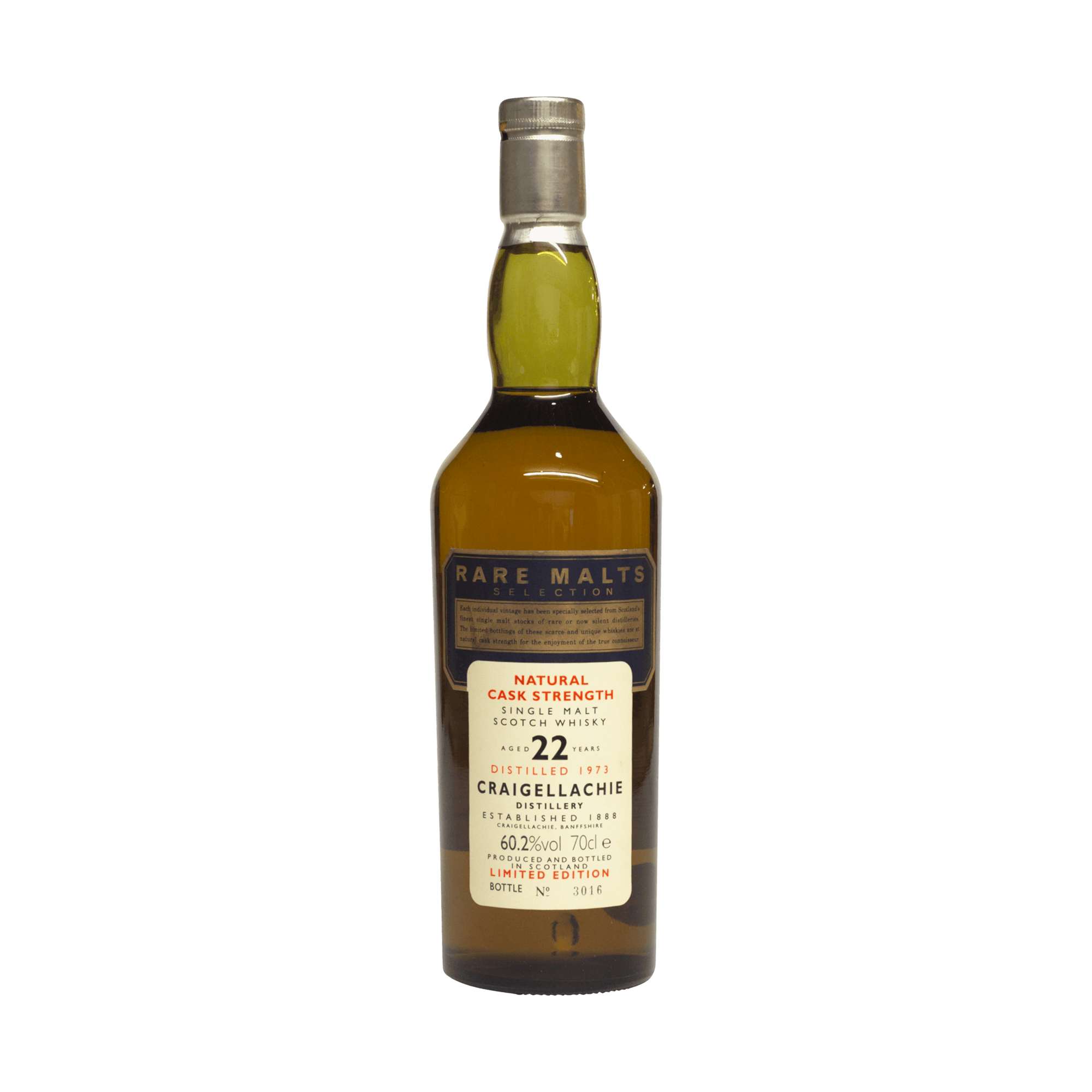 Craigellachie 1973 22 Year Old Rare Malts Selection 60.20%
