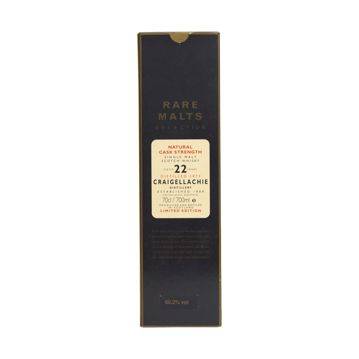 Craigellachie 1973 22 Year Old Rare Malts Selection 60.20%