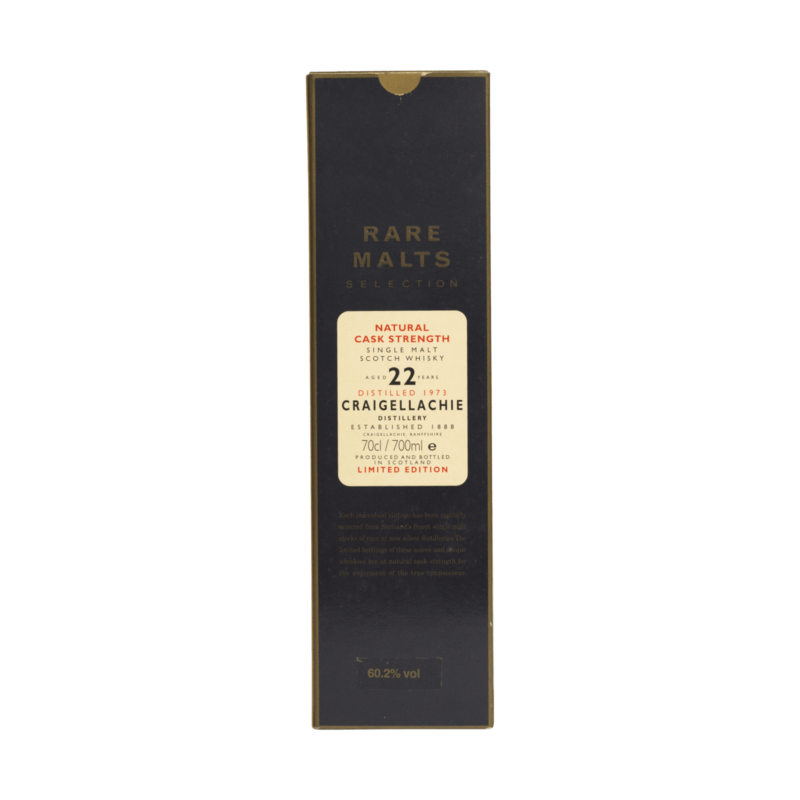 Craigellachie 1973 22 Year Old Rare Malts Selection 60.20%