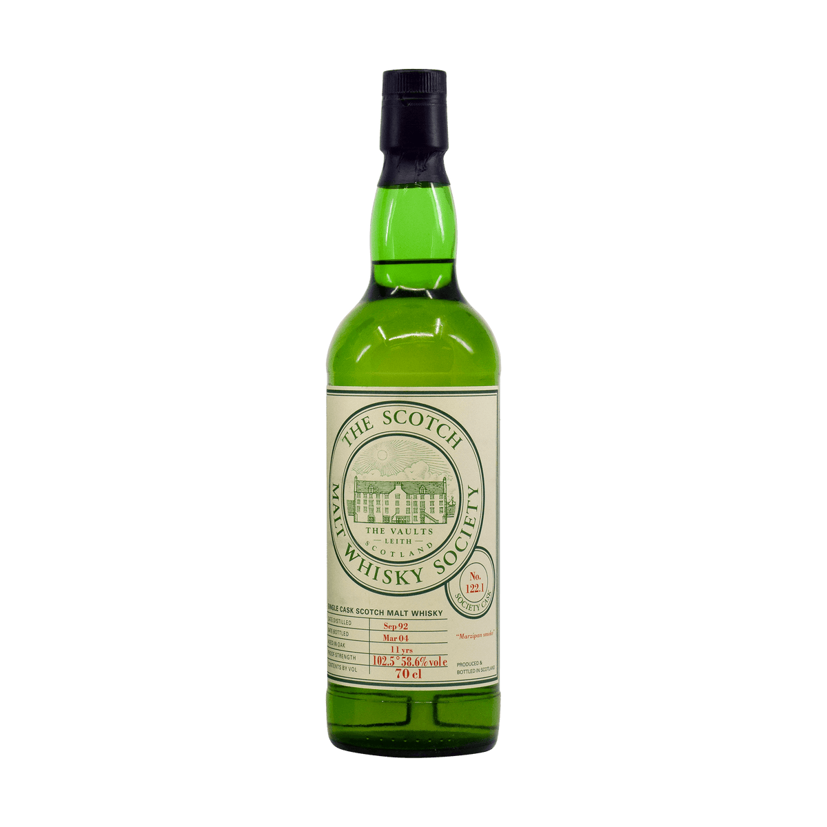 Croftengea 1992 11 Year Old &#39;Marzipan Smoke&#39; SMWS 58.60% 70cl