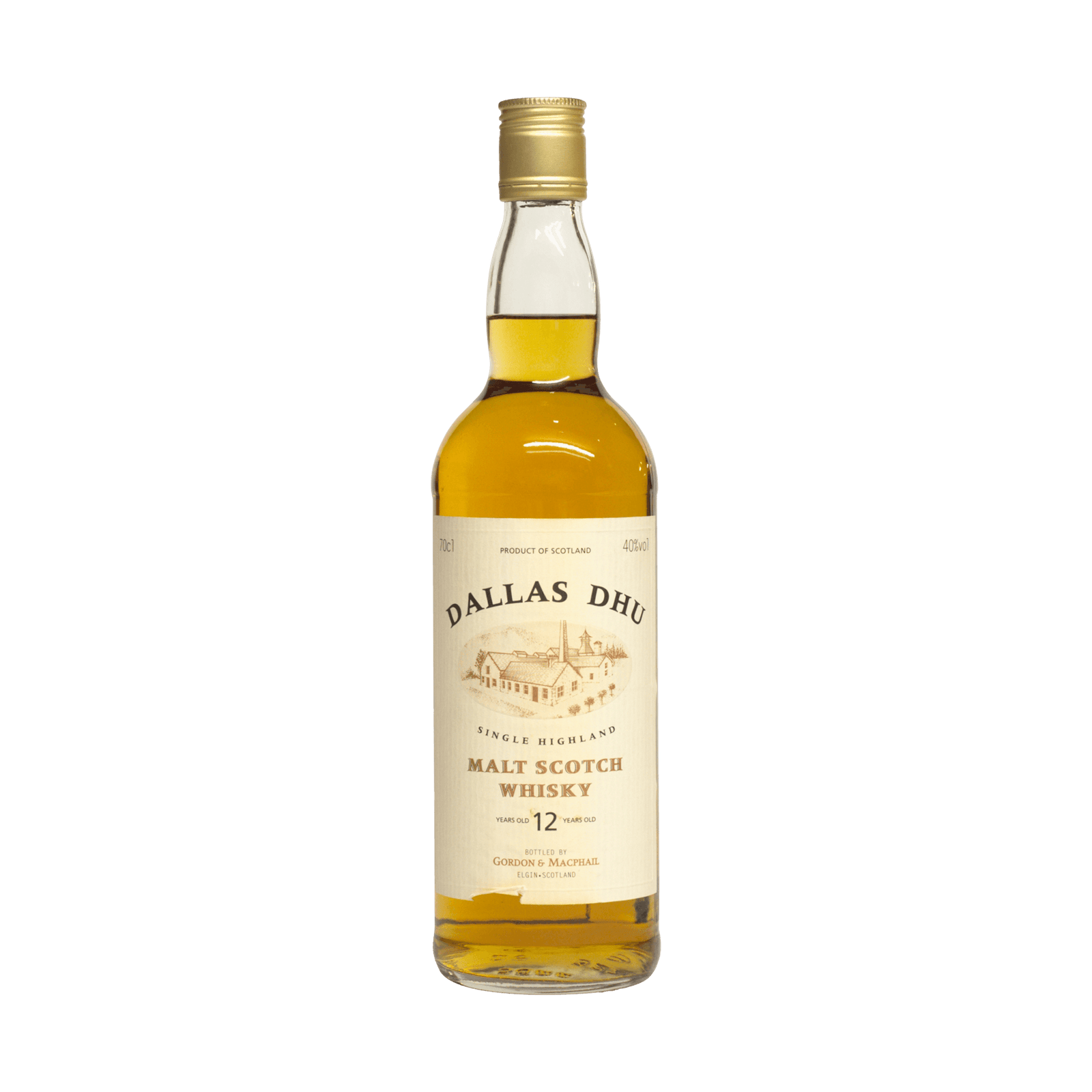 Dallas Dhu 12 Year Old Gordon & MacPhail 40.00%