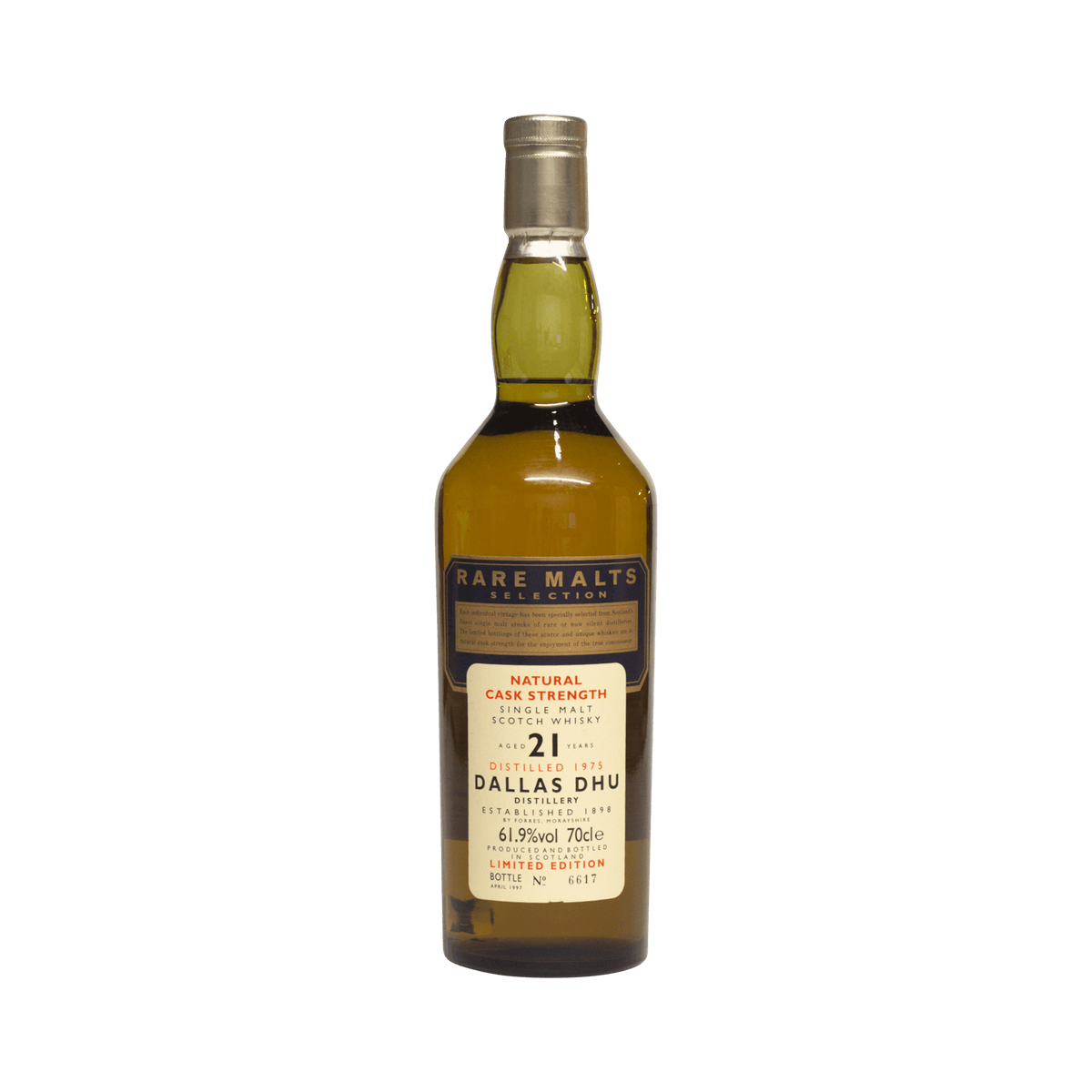 Dallas Dhu 1975 21 Year Old Rare Malts Selection 61.90%