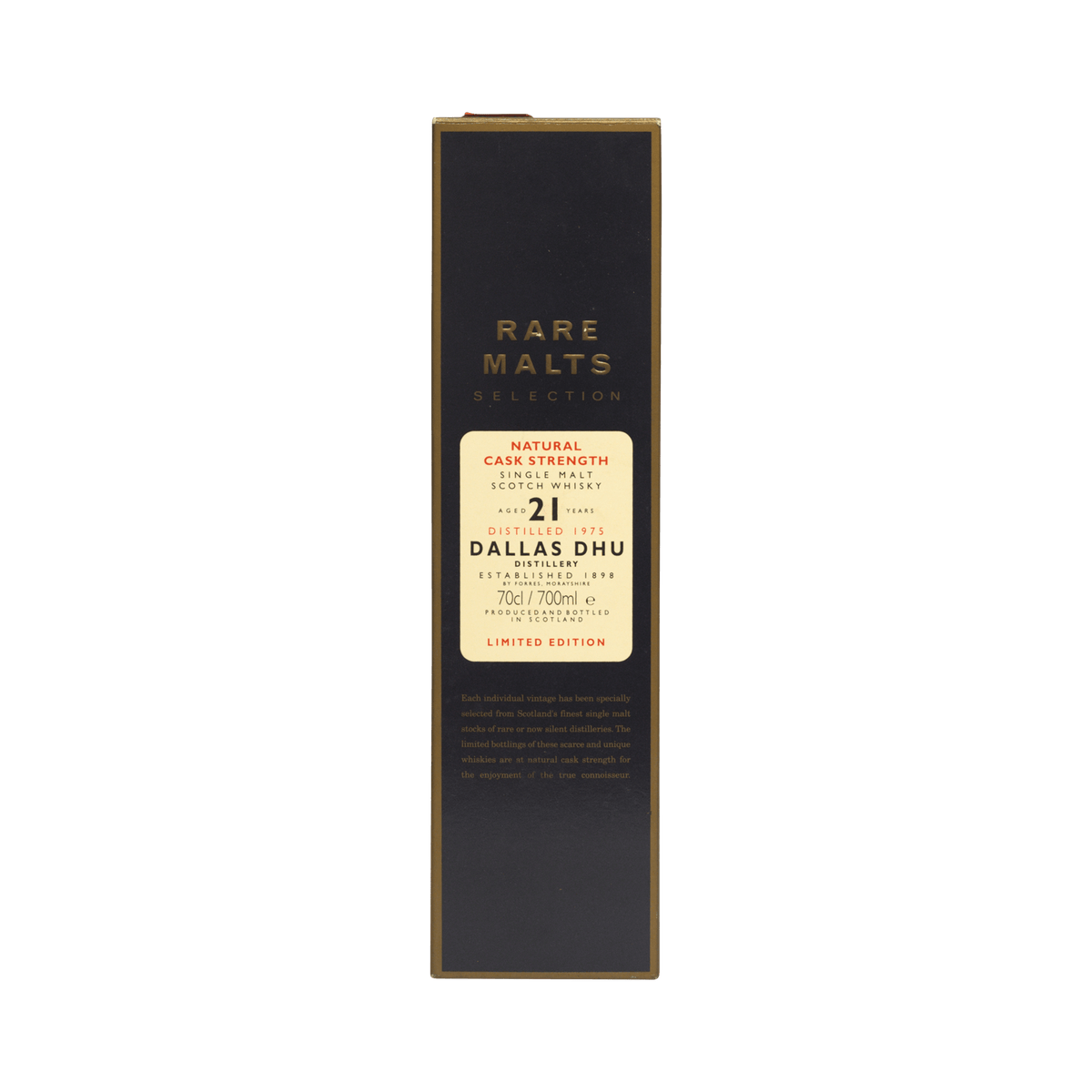 Dallas Dhu 1975 21 Year Old Rare Malts Selection 61.90%