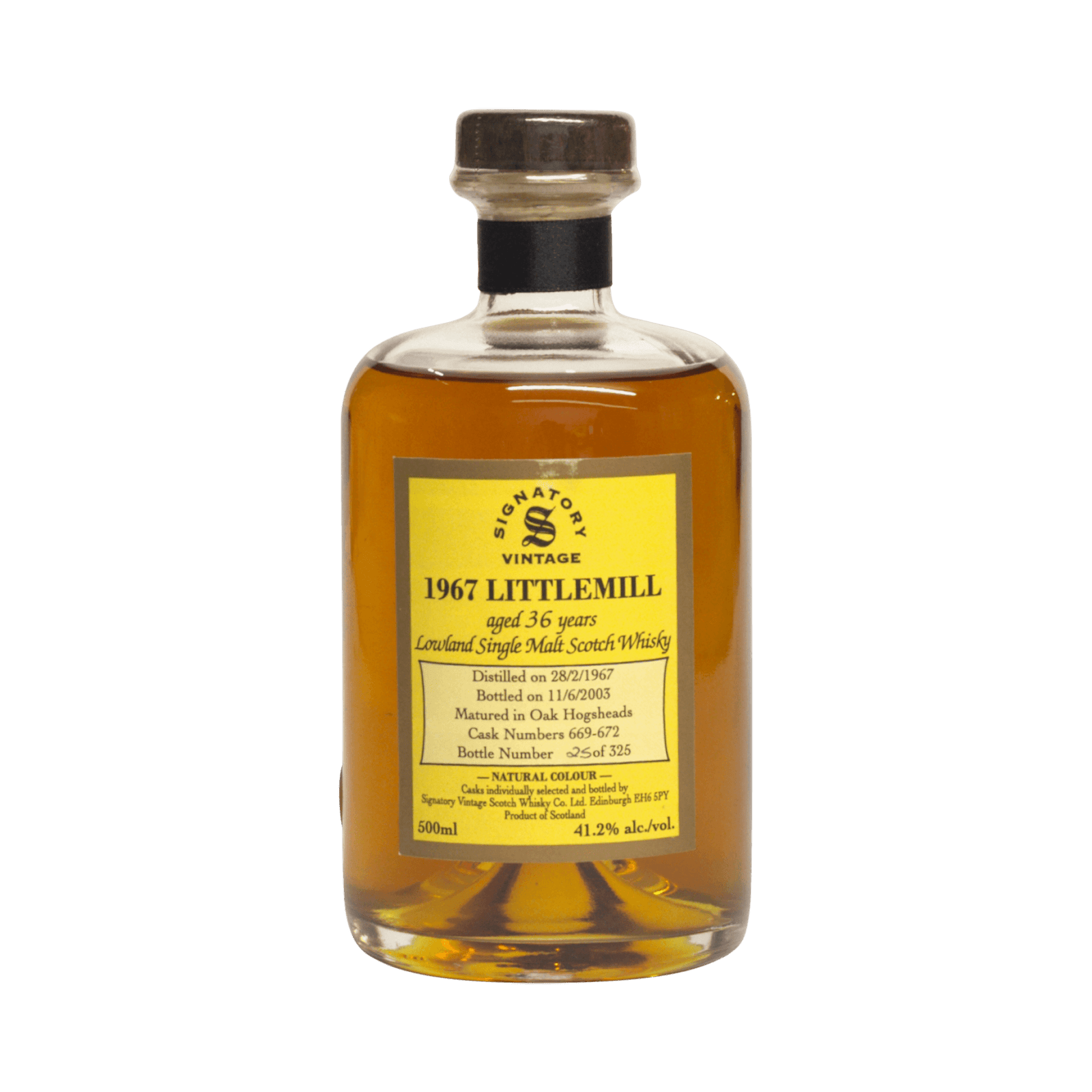 Dunglass & Littlemill 1967 36/37 Year Old Signatory Vintage SW 45.80%