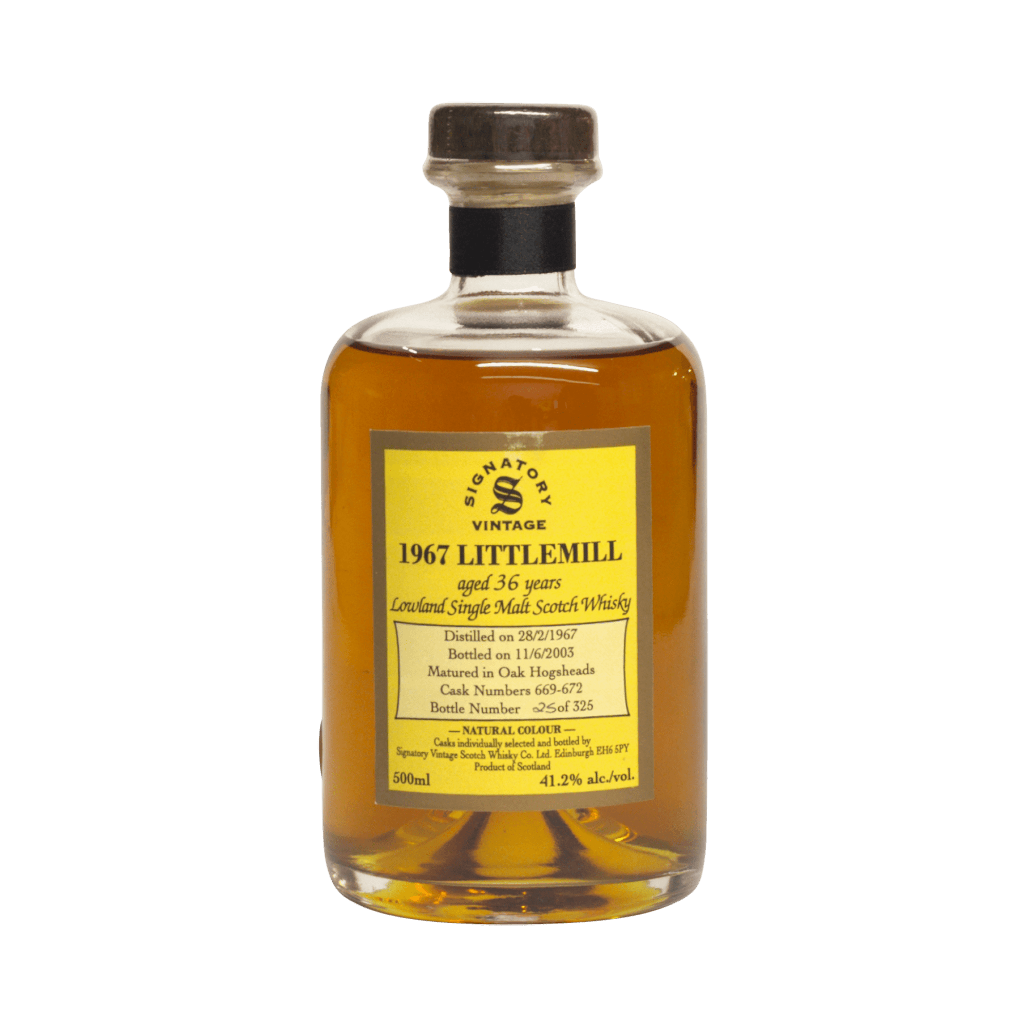 Dunglass & Littlemill 1967 36/37 Year Old Signatory Vintage SW 45.80%