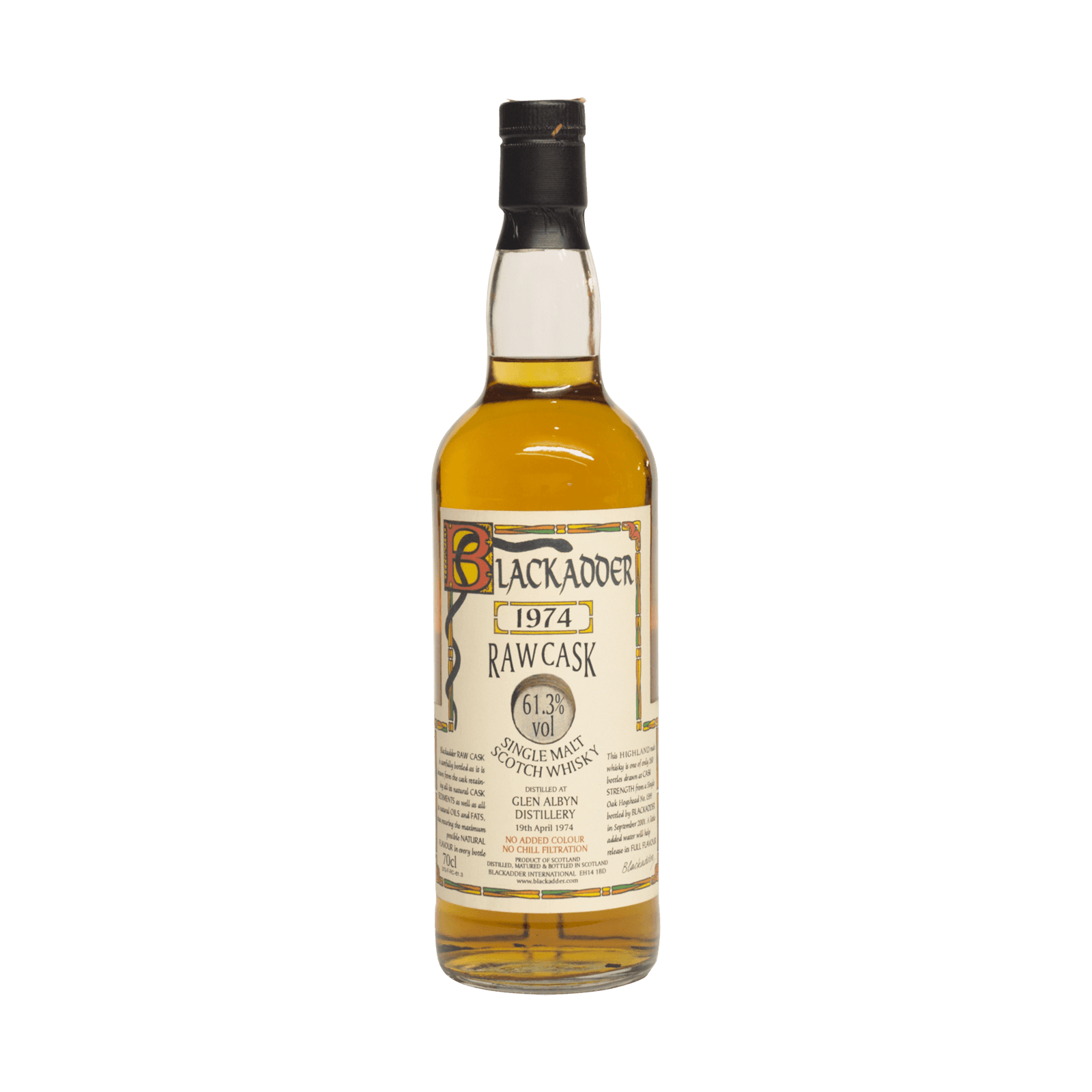 Glen Albyn 1974 27 Year Old ‘Raw Cask’ Blackadder 61.30%