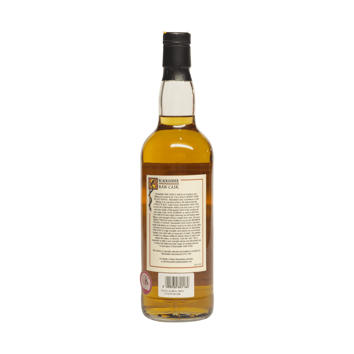Glen Albyn 1974 27 Year Old ‘Raw Cask’ Blackadder 61.30%