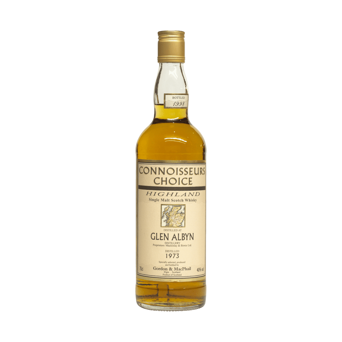 Glen Albyn 1973 25 Year Old &#39;Connoisseurs Choice&#39; Gordon &amp; MacPhail 40.00%