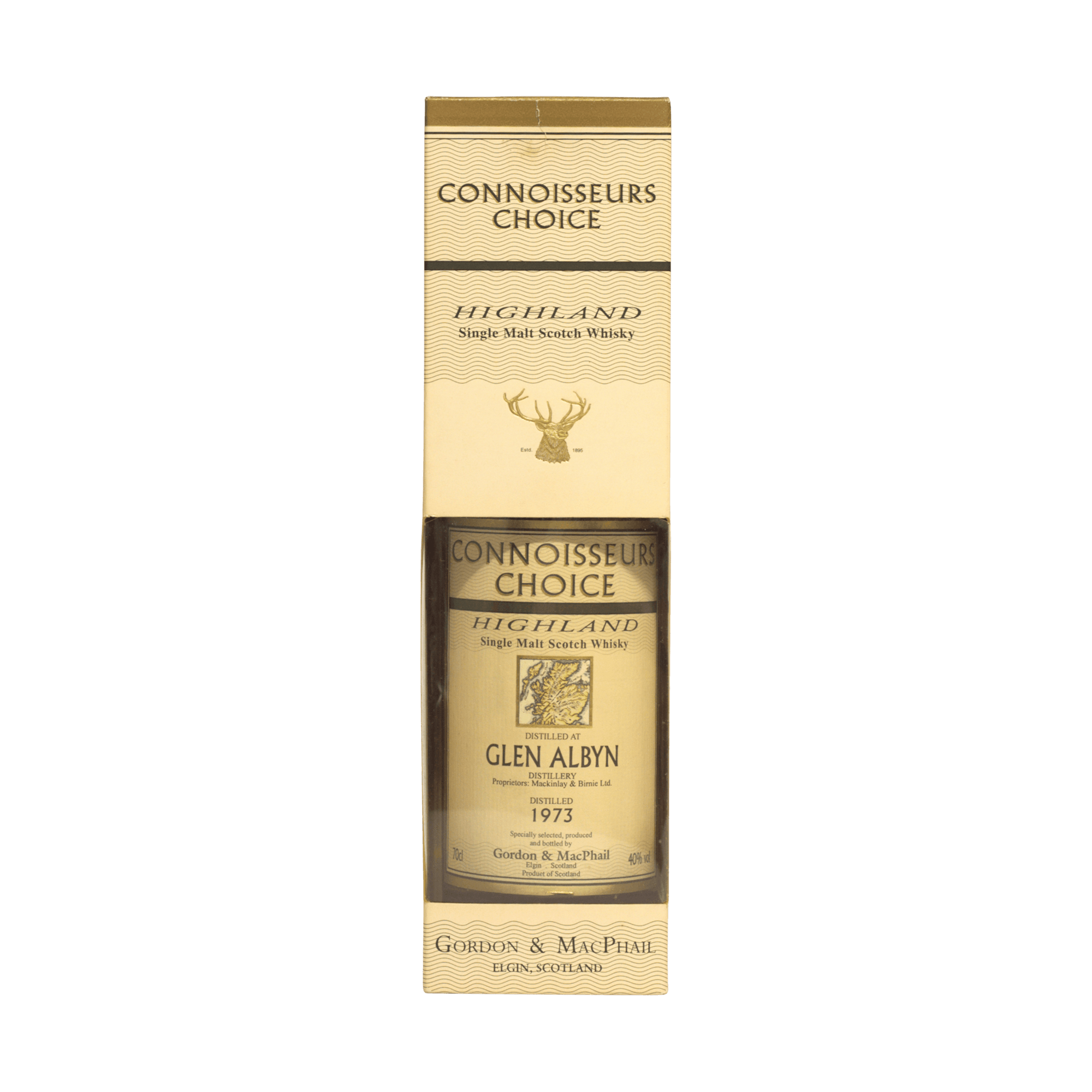Glen Albyn 1973 25 Year Old 'Connoisseurs Choice' Gordon & MacPhail 40.00%