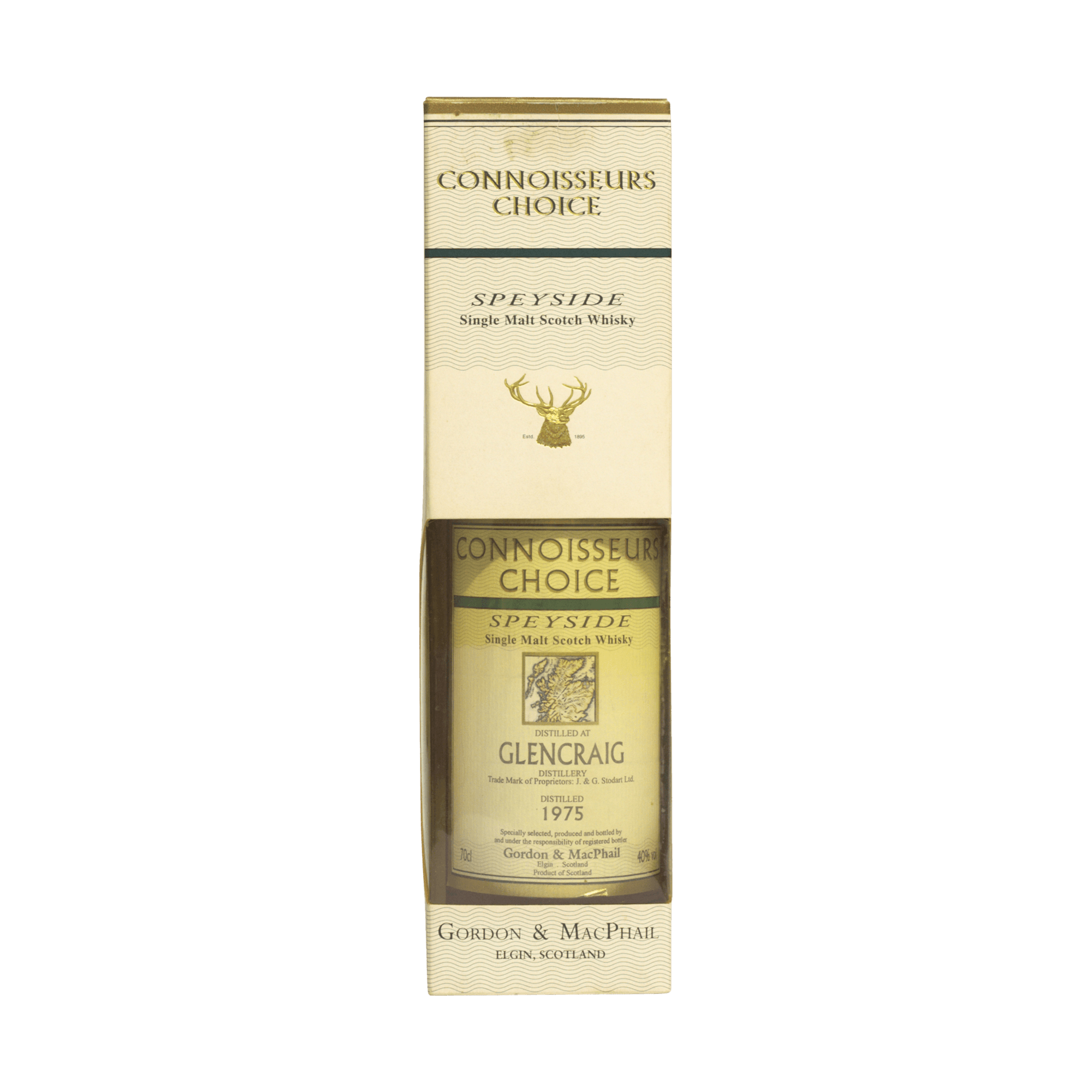 Glencraig 1975 24 Year Old 'Connoisseurs Choice' Gordon & MacPhail 40.00%