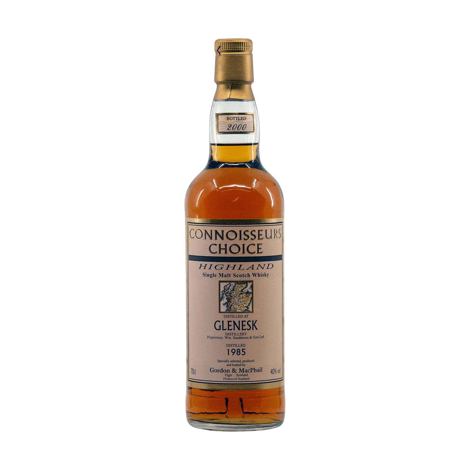 Glenesk 1985 25 Year Old 'Connoisseurs Choice' Gordon & MacPhail 40.00%