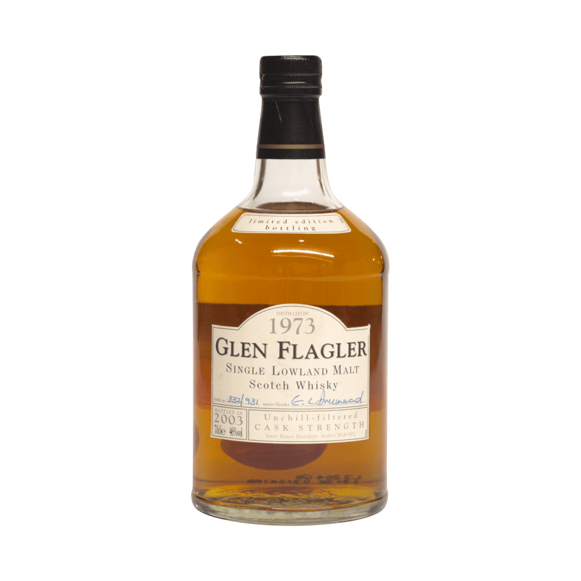 Glen Flagler 1973 30 Year Old Limited Edition 46.00%