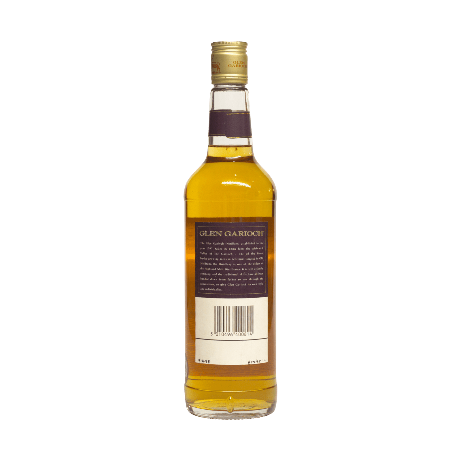Glen Garioch 12 Year Old 40.00%