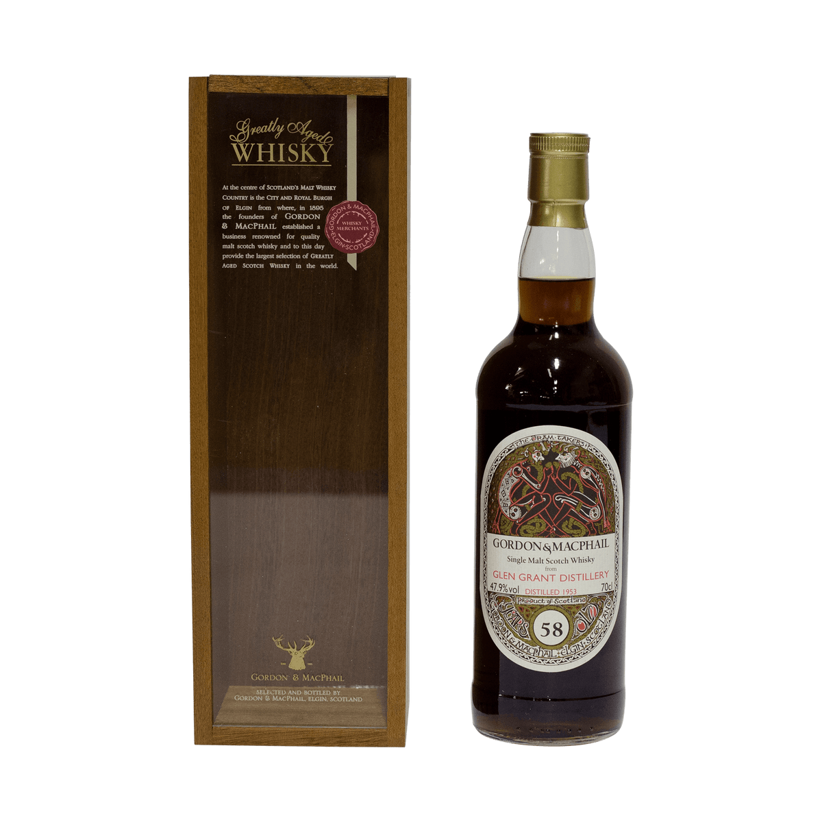 Glen Grant 1953 58 Year Old Gordon & MacPhail 47.90%