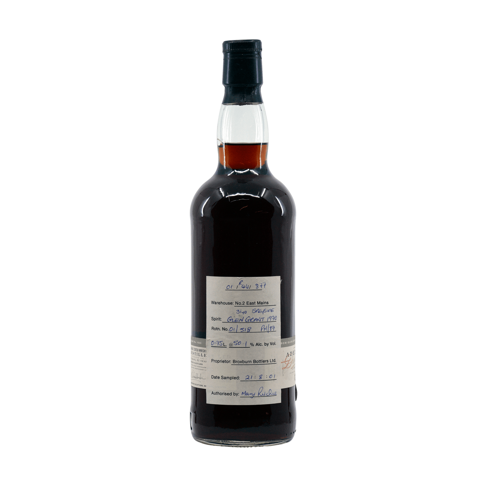 Glen Grant 1970 31 Year Old Adelphi 50.10%