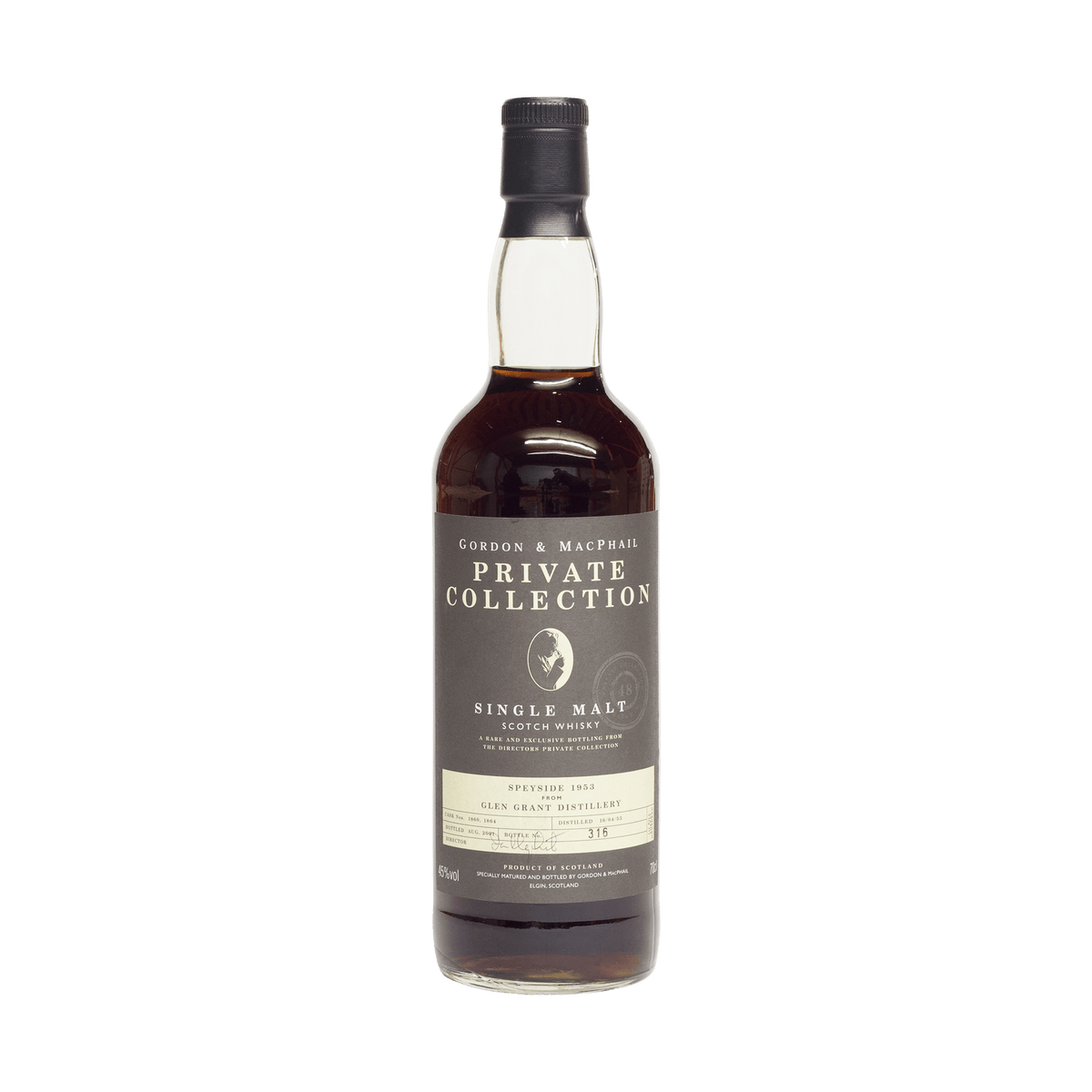 Glen Grant 1953 &#39;Private Collection&#39; Gordon &amp; MacPhail 45.00%