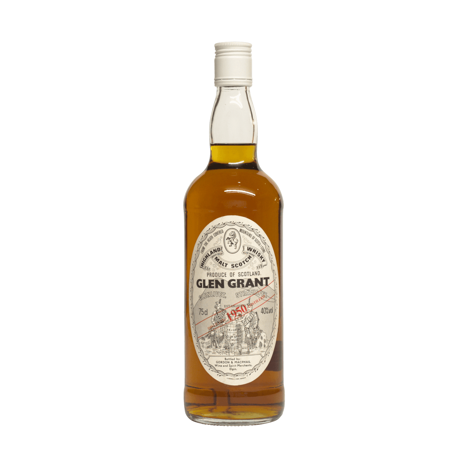 Glen Grant 1950 Gordon & MacPhail 40.00%