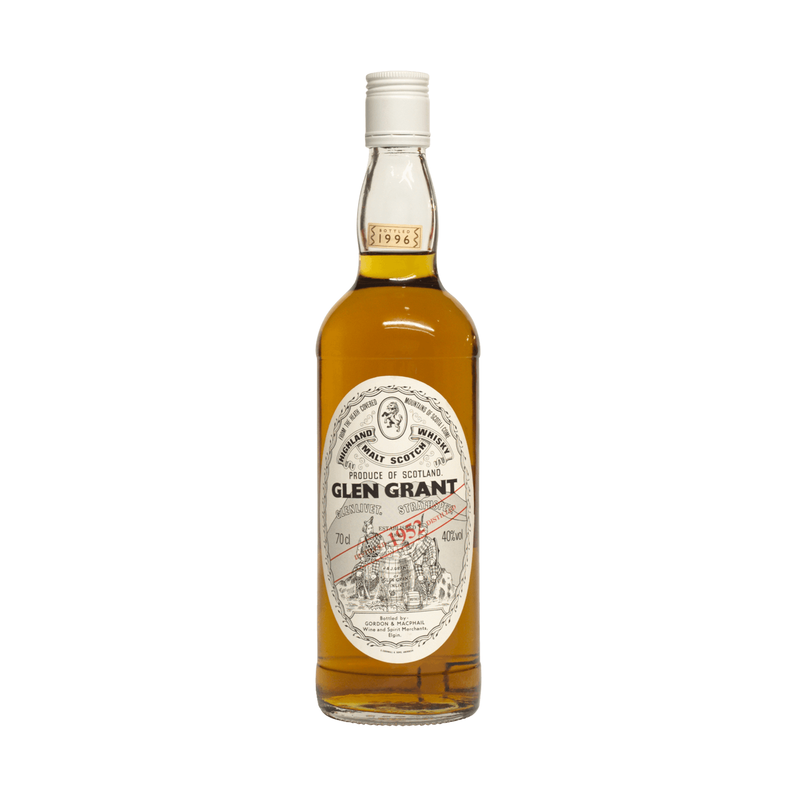 Glen Grant 1952 44 Year Old Gordon & MacPhail 40.00%