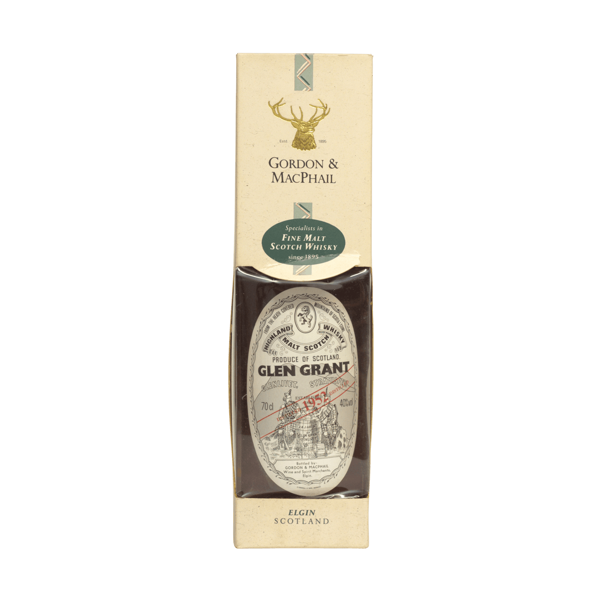 Glen Grant 1952 44 Year Old Gordon & MacPhail 40.00%