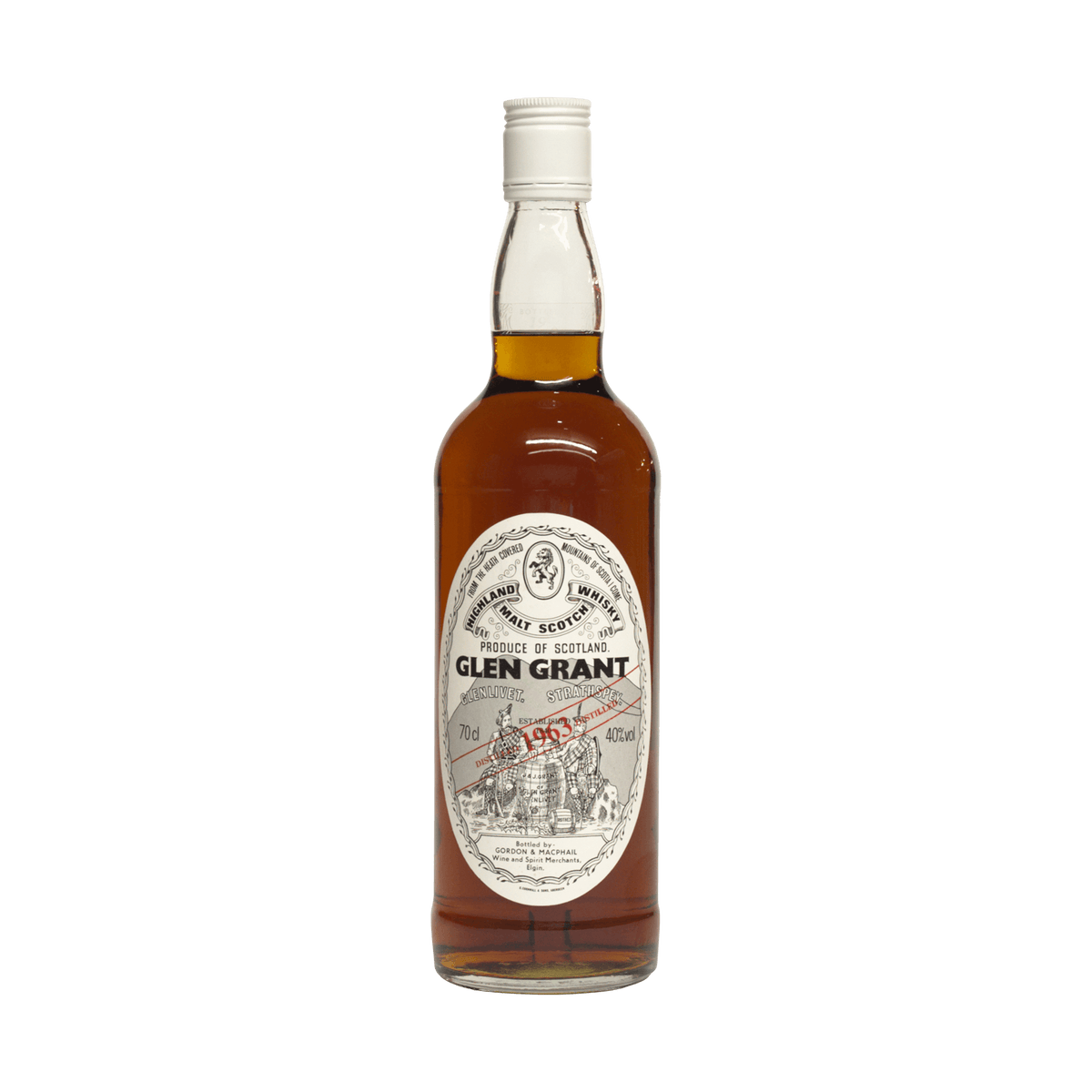 Glen Grant 1963 31 Year Old Gordon &amp; MacPhail 40.00%