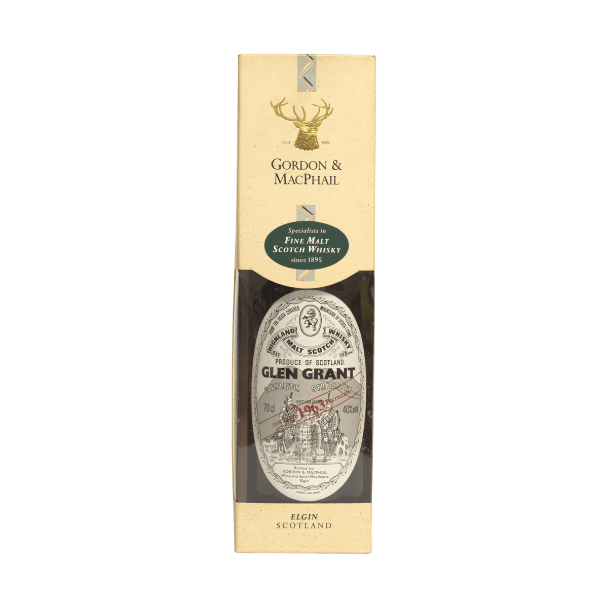 Glen Grant 1963 31 Year Old Gordon & MacPhail 40.00%