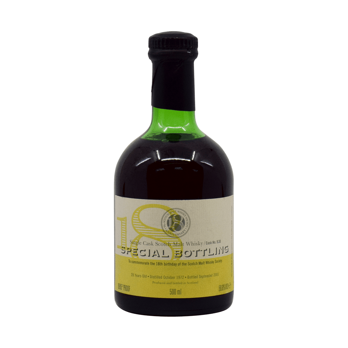Glen Grant 1972 28 Year Old &#39;9.30&#39; SMWS 56.60% 50cl