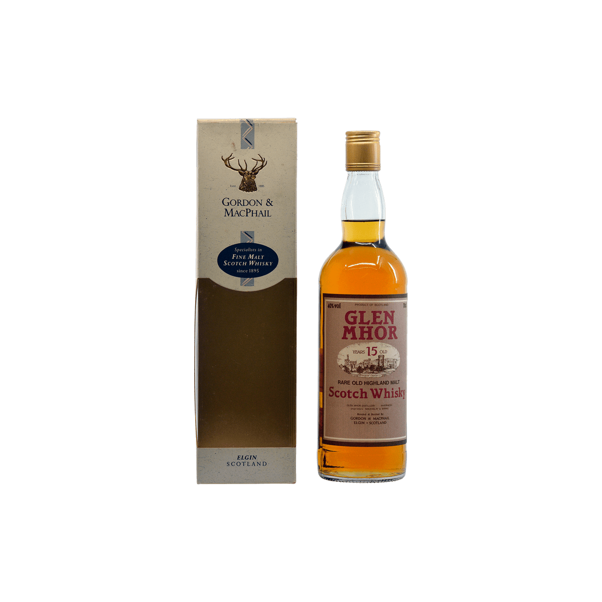 Glen Mhor 15 Year Old Gordon & MacPhail 40.00%