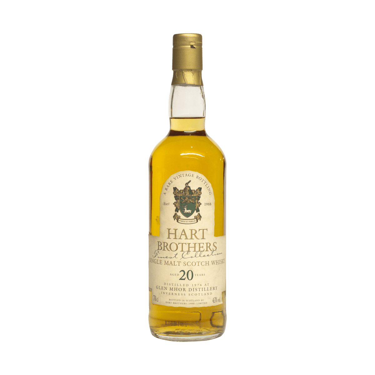 Glen Mhor 1976 20 Year Old Hart Brothers 43.00% 70cl