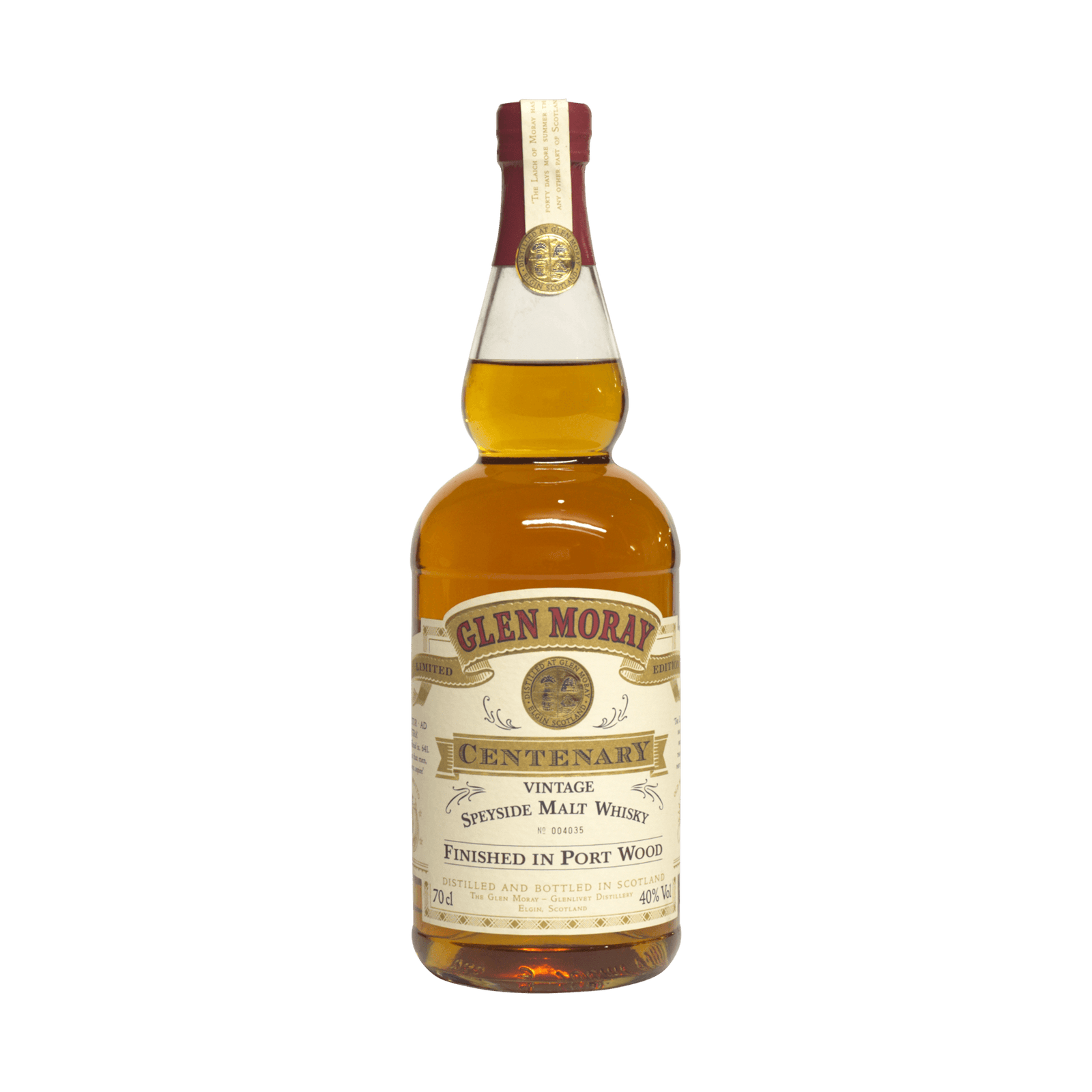 Glen Moray Centenary Limited Edition Centenary Vintage 40.00%