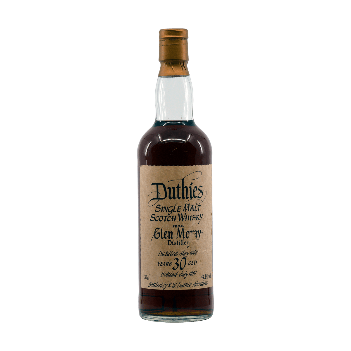 Glen Moray 1959 30 Year Old Duthies 44.10%