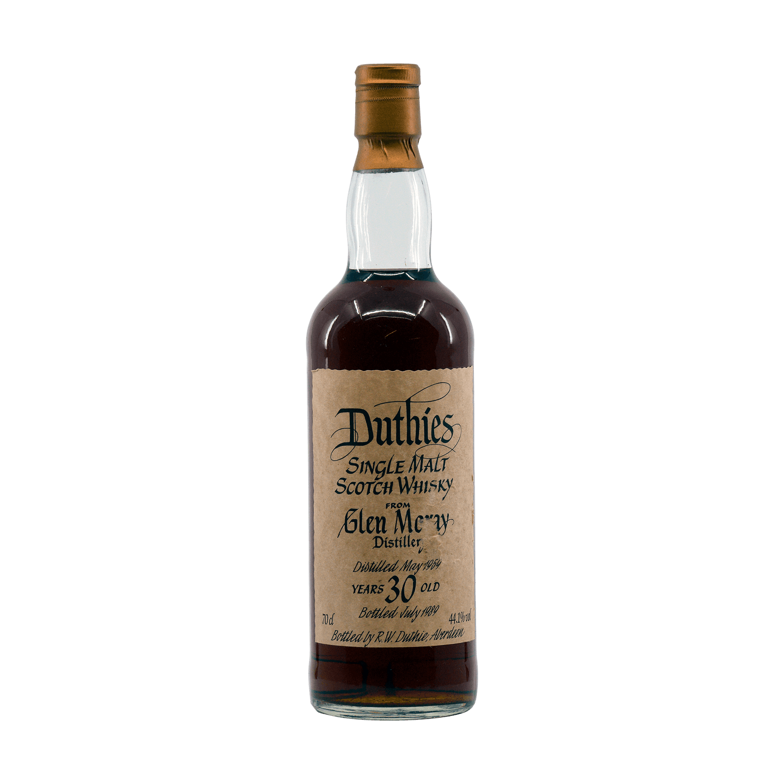 Glen Moray 1959 30 Year Old Duthies 44.10%