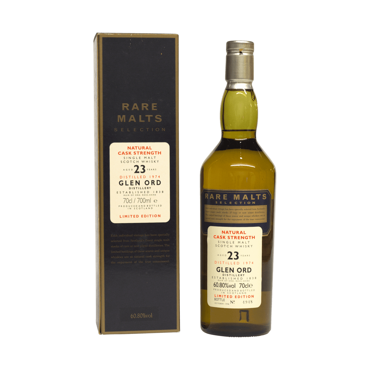 Glen Ord 1974 23 Year Old Rare Malts Selection 60.80%