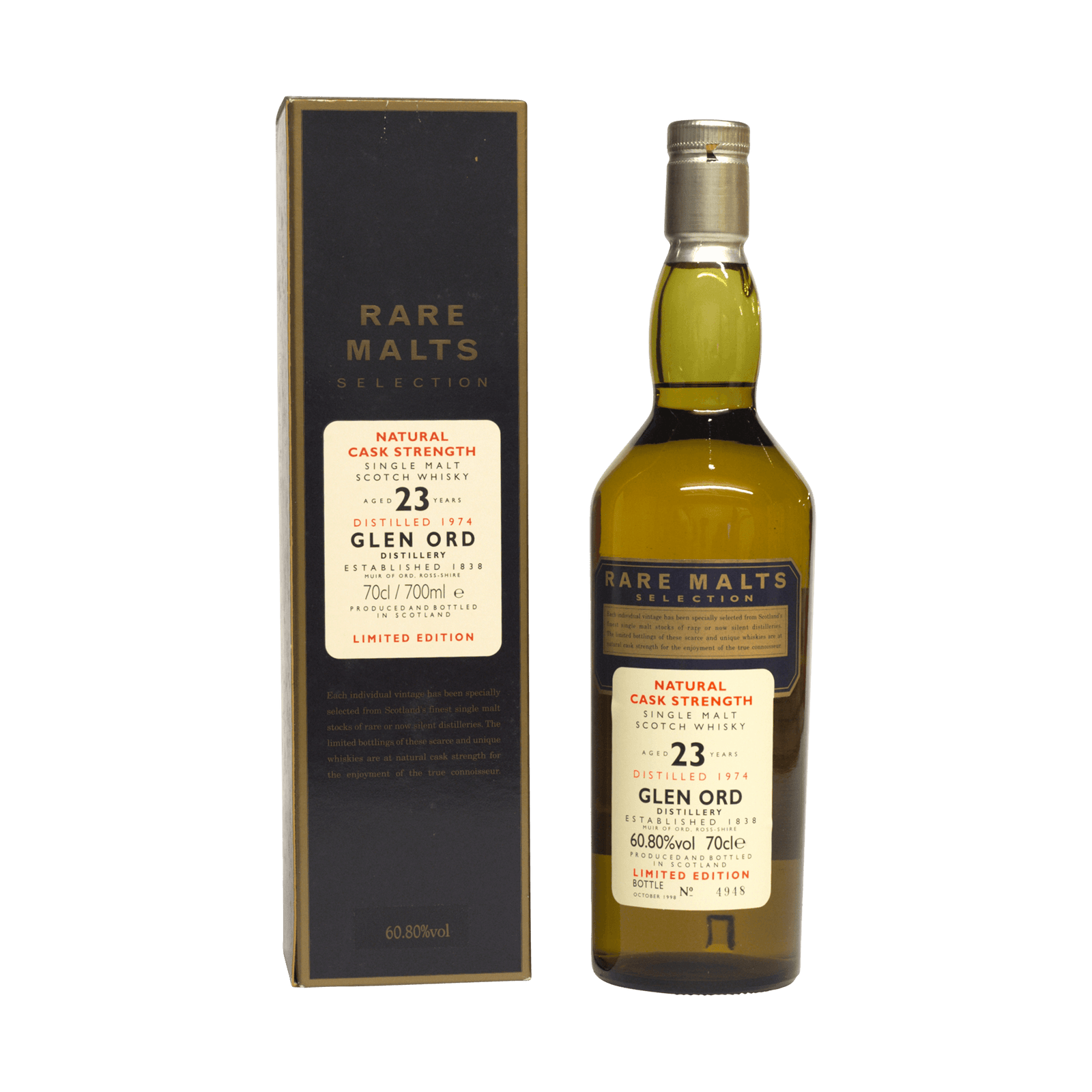 Glen Ord 1974 23 Year Old Rare Malts Selection 60.80%
