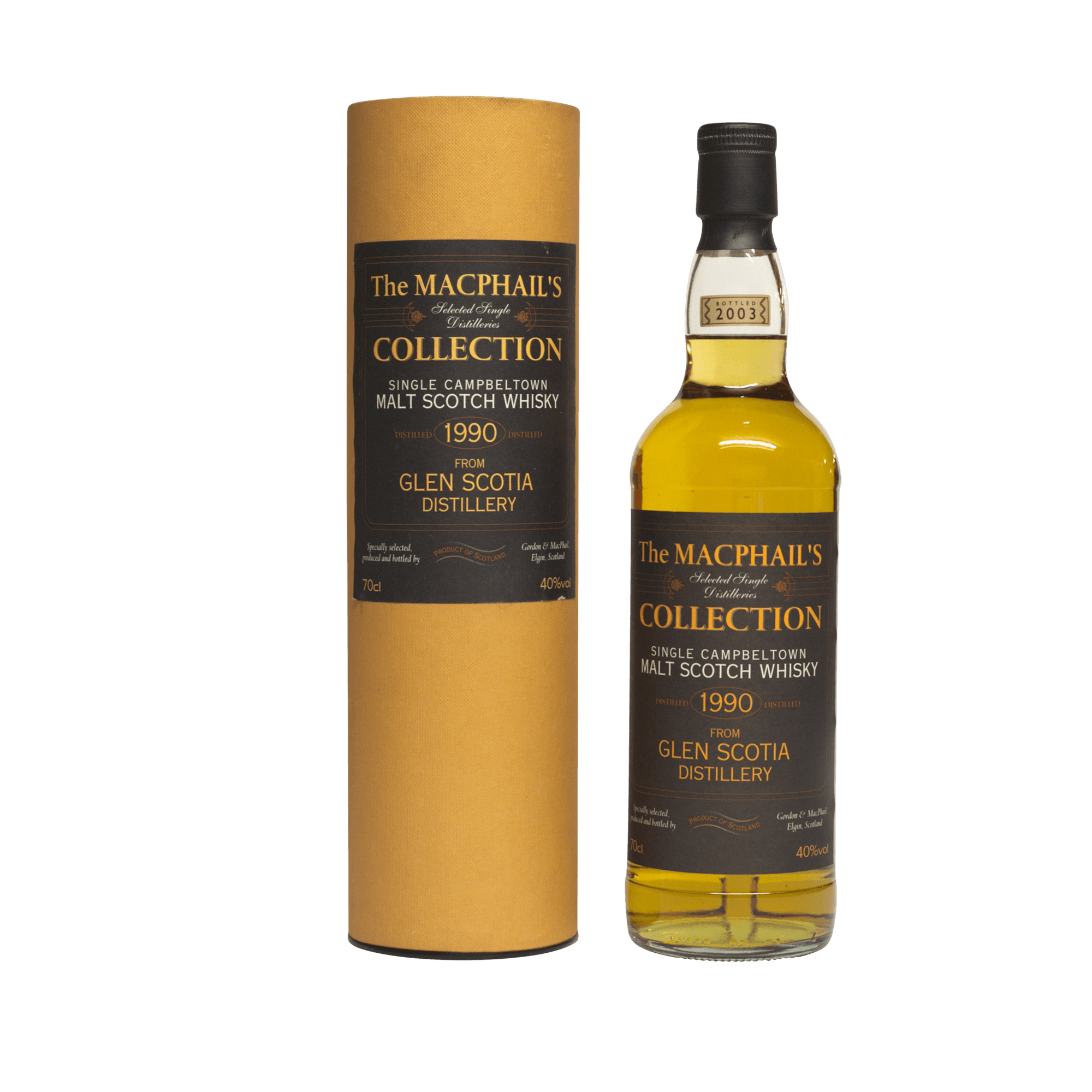 Glen Scotia 1990 13 Year Old Macphails 40.00%