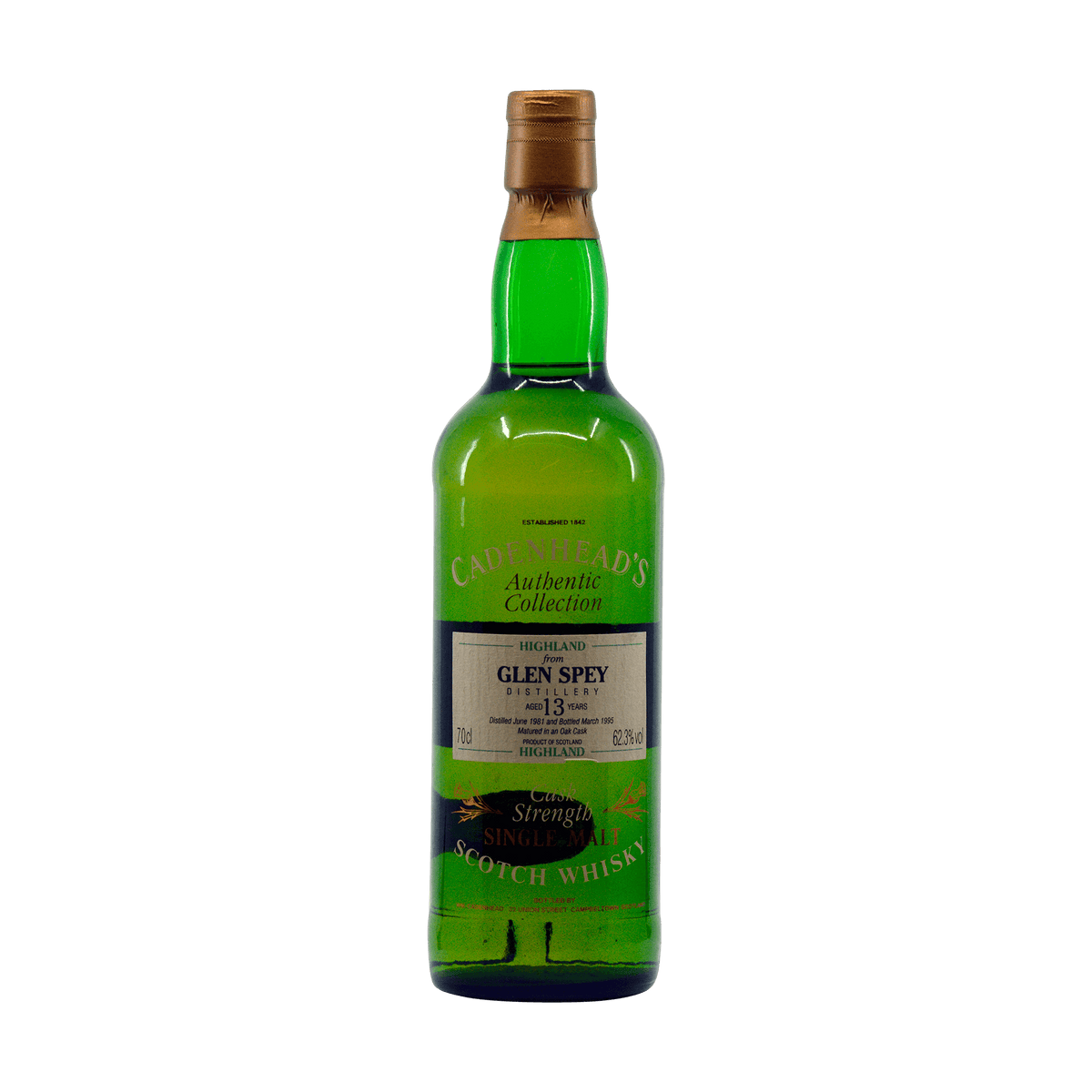 Glen Spey 1981 13 Year Old Cadenheads 62.30%