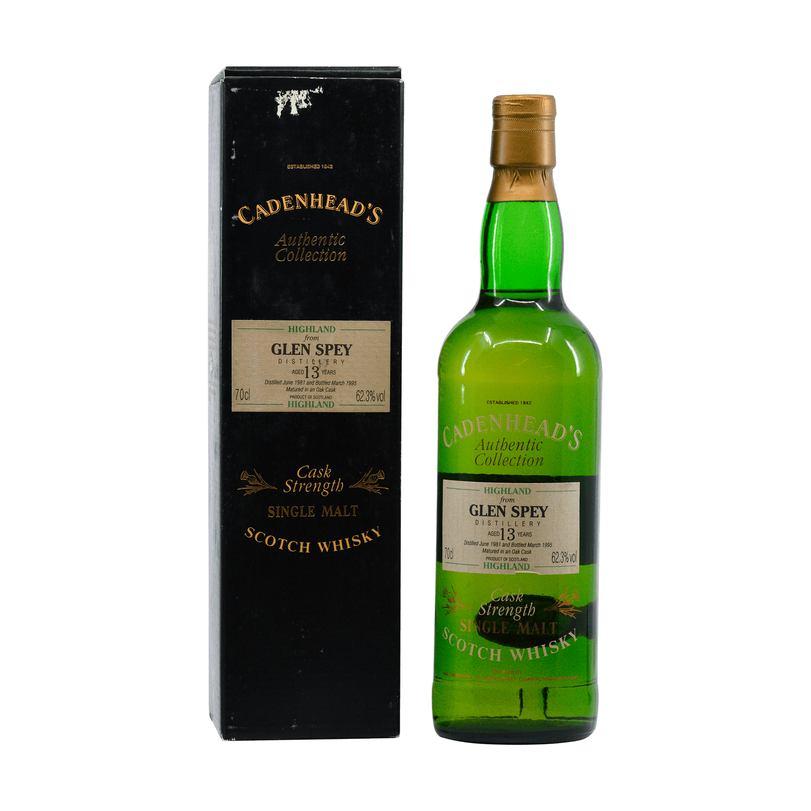 Glen Spey 1981 13 Year Old Cadenheads 62.30%