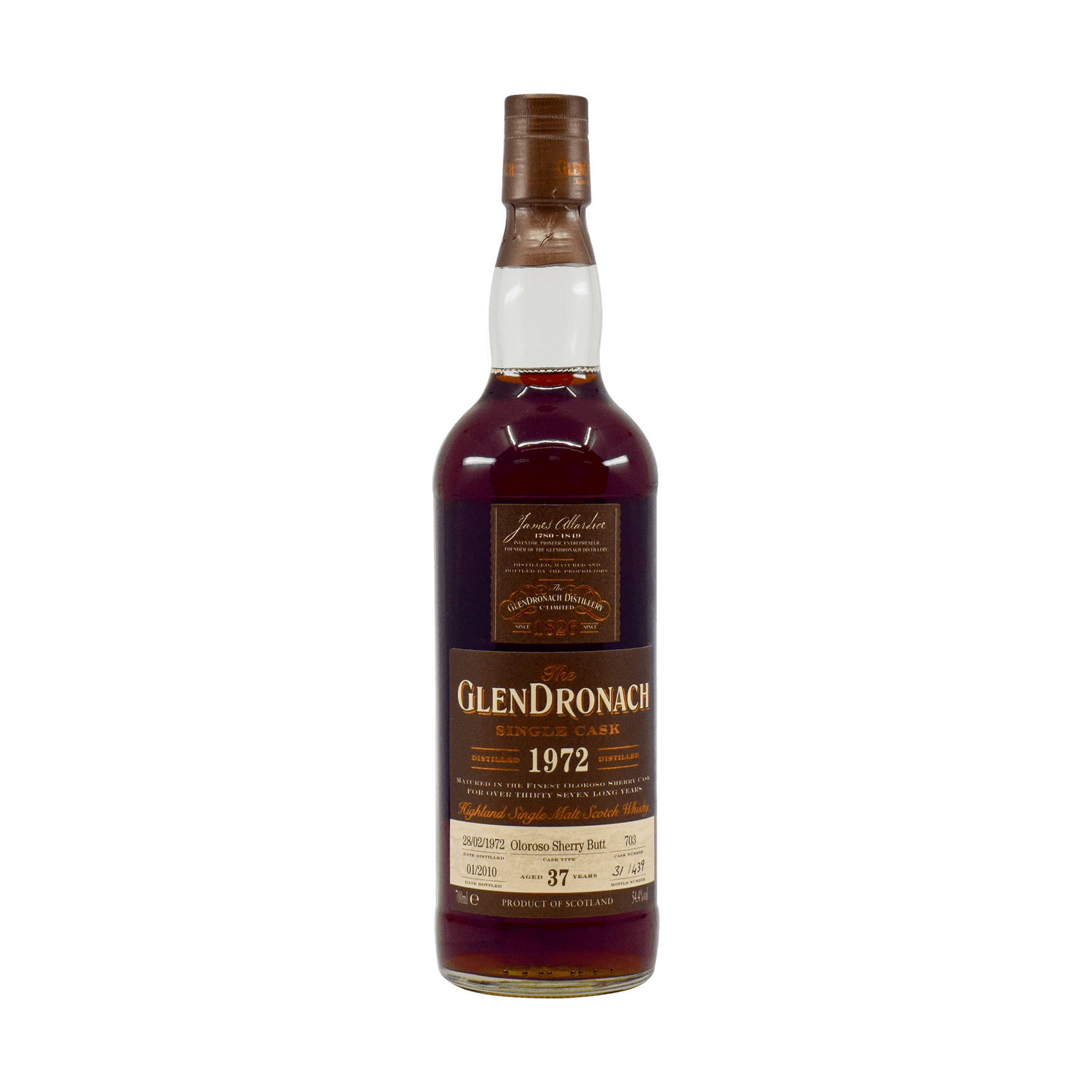 GlenDronach 1972 37 Year Old 54.40% 70cl